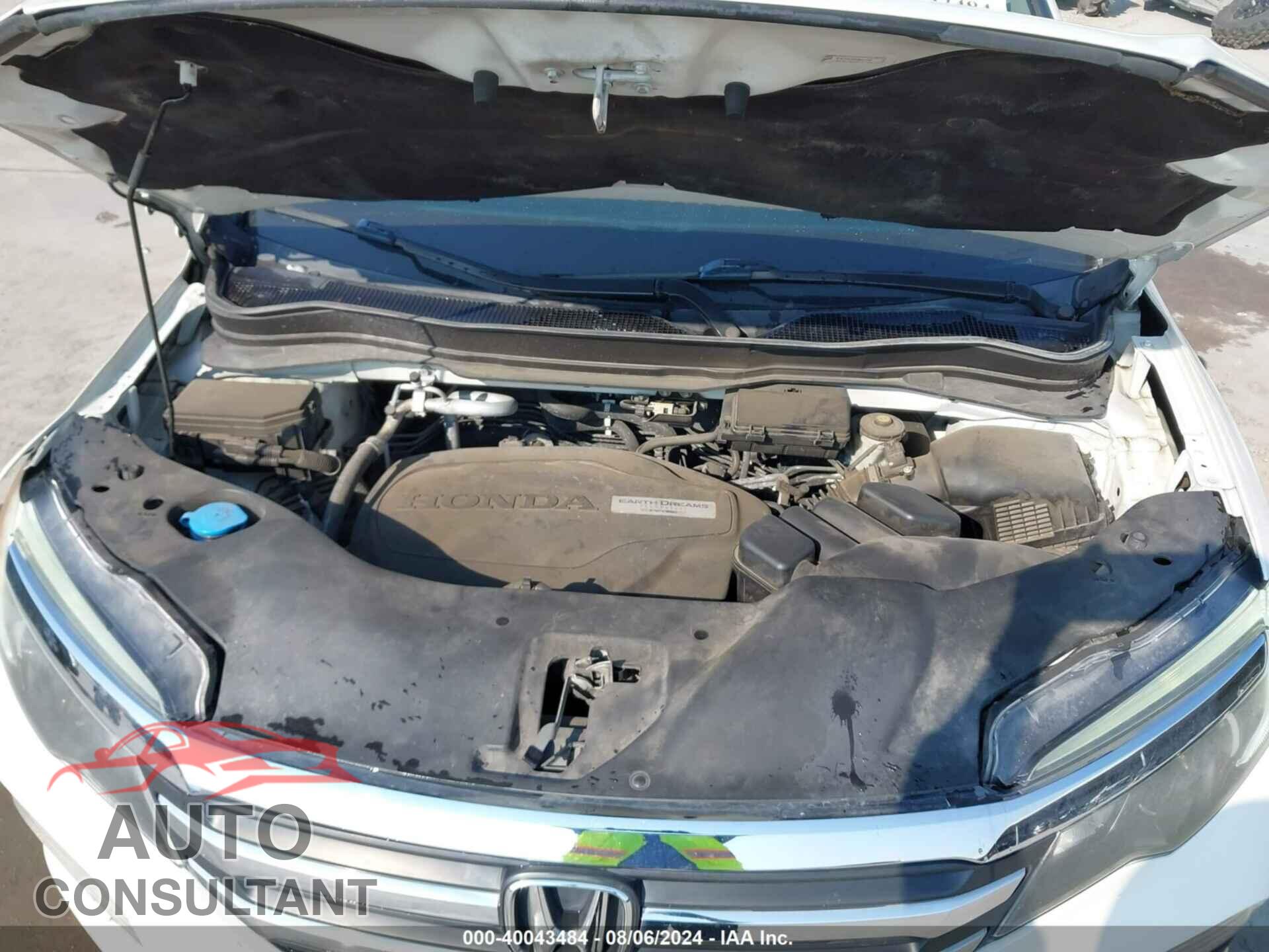 HONDA PILOT 2016 - 5FNYF5H56GB051299
