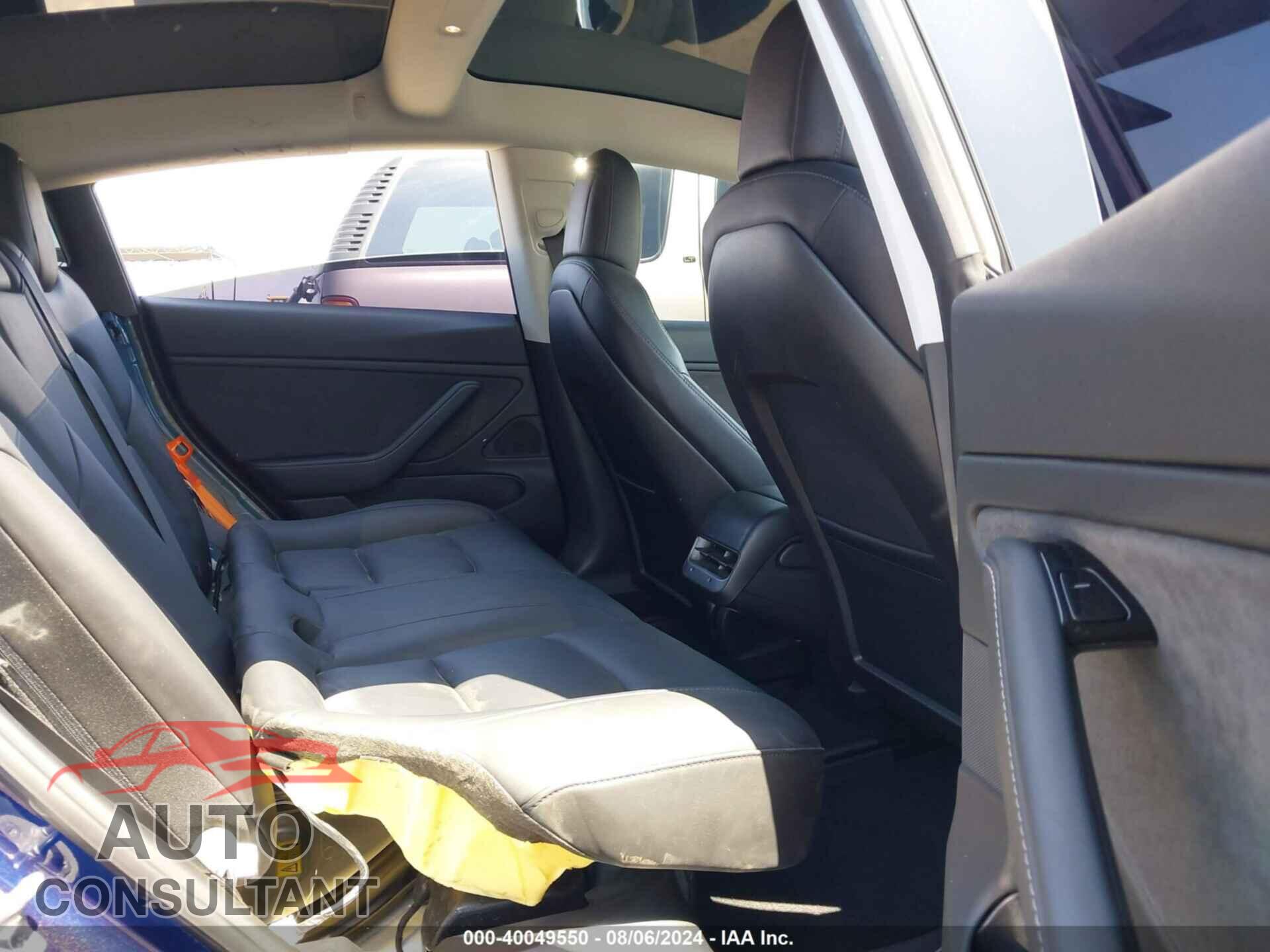 TESLA MODEL 3 2018 - 5YJ3E1EA0JF109003