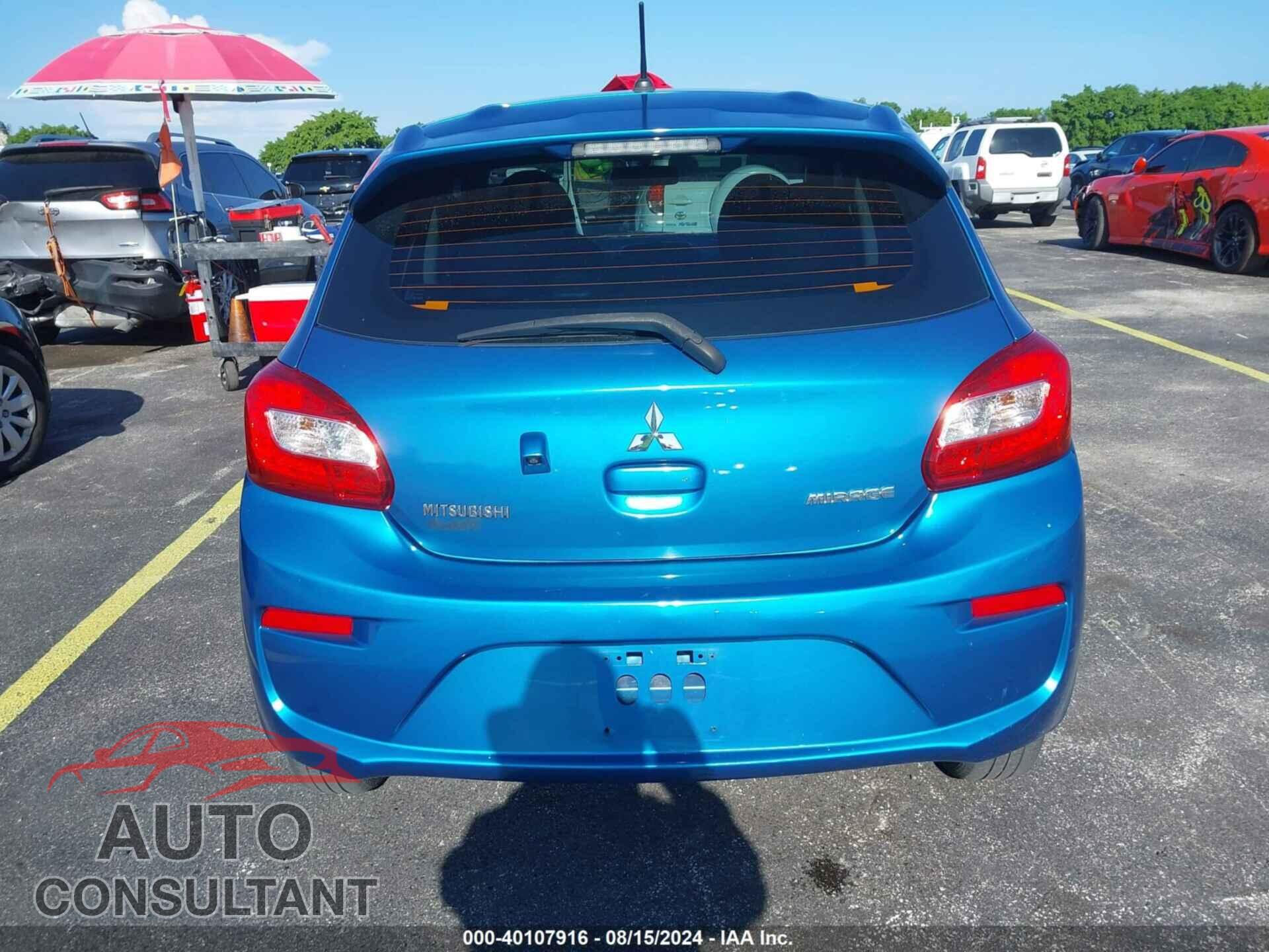 MITSUBISHI MIRAGE 2019 - ML32A3HJ9KH007525