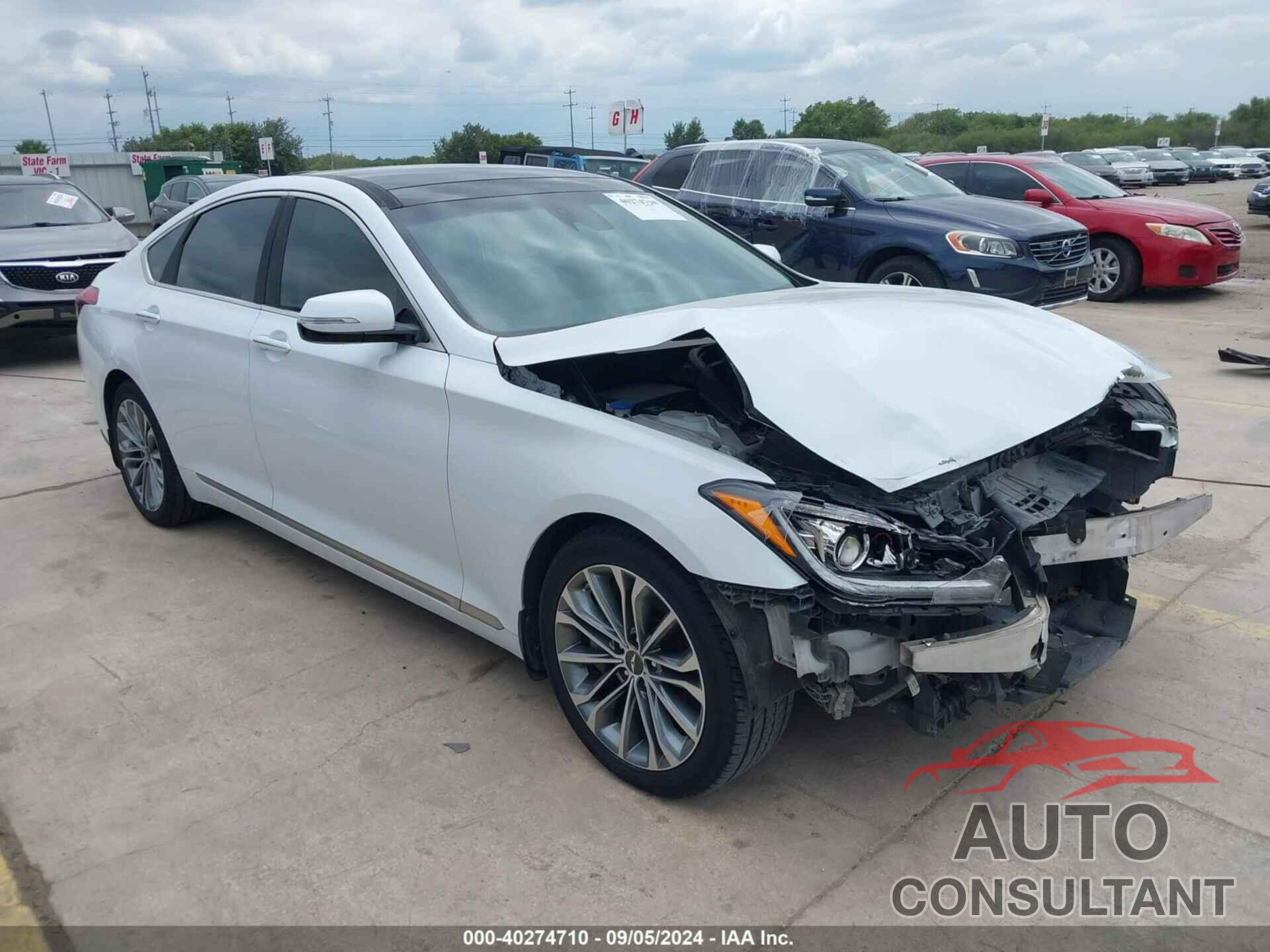 HYUNDAI GENESIS 2016 - KMHGN4JE0GU107419