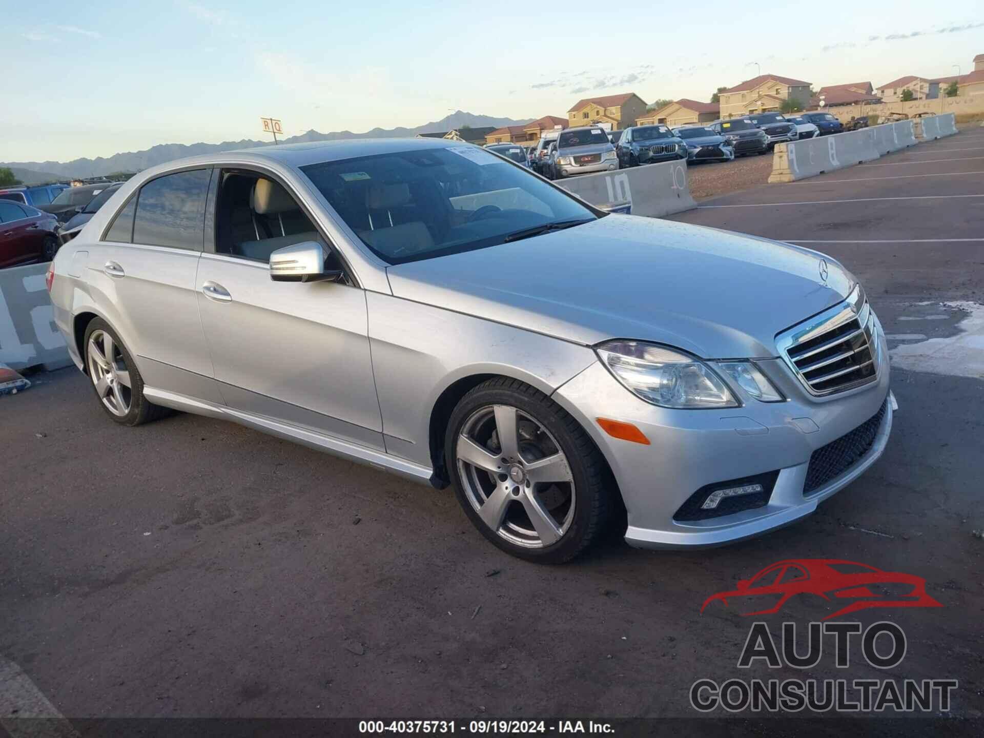 MERCEDES-BENZ E 350 2011 - WDDHF8HB0BA326020