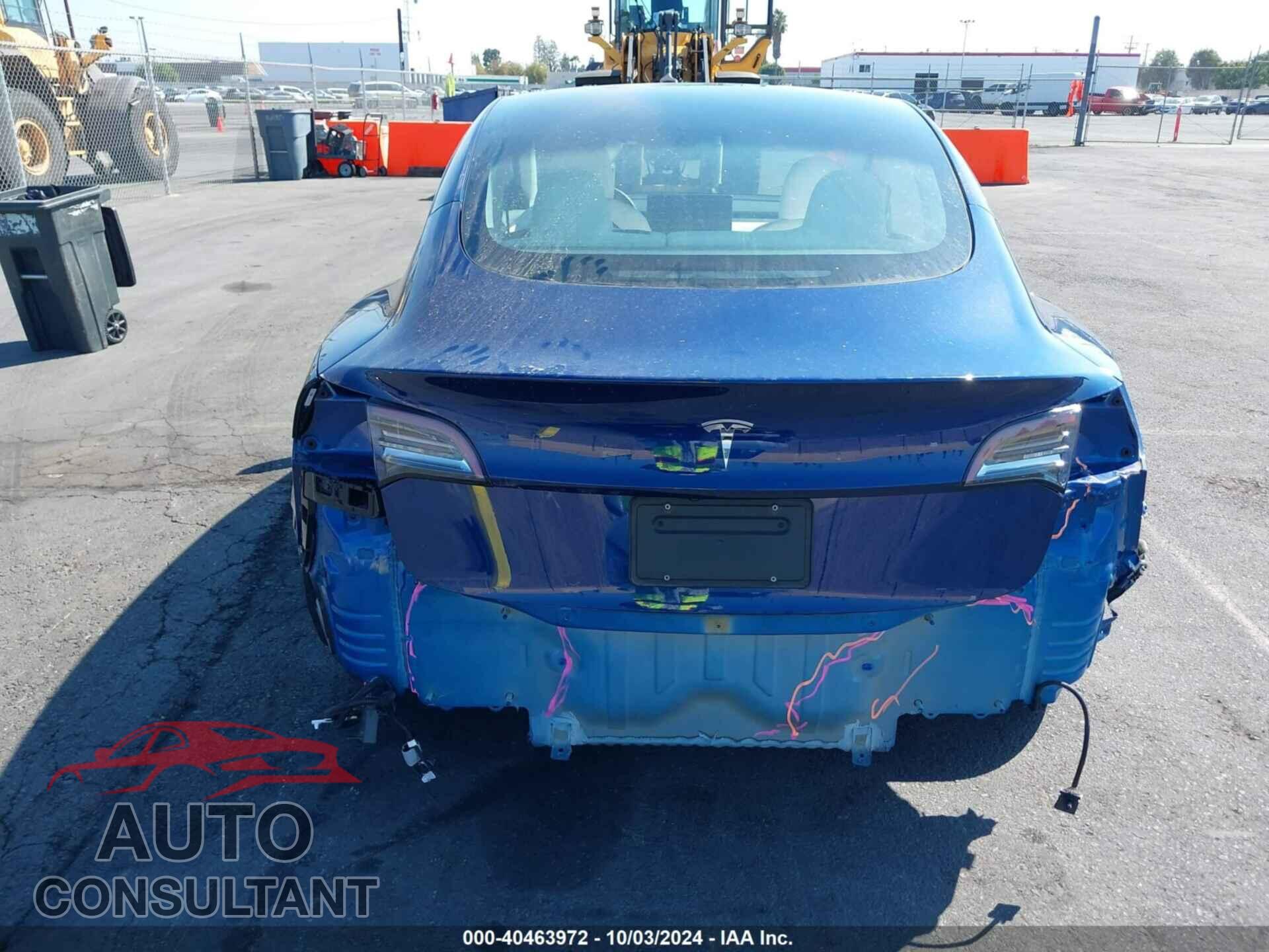 TESLA MODEL 3 2022 - 5YJ3E1EA7NF137998