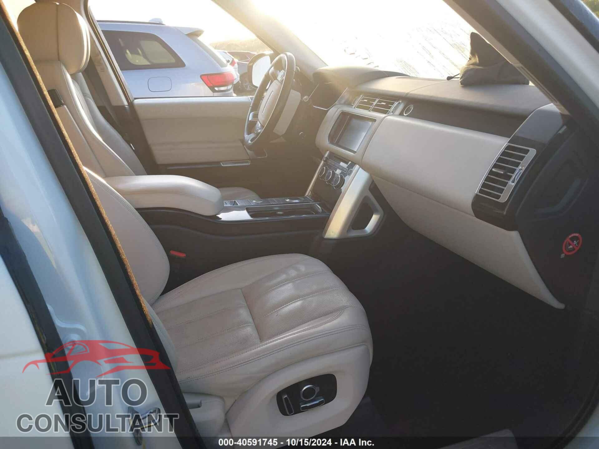 LAND ROVER RANGE ROVER 2016 - SALGS2VF9GA263120
