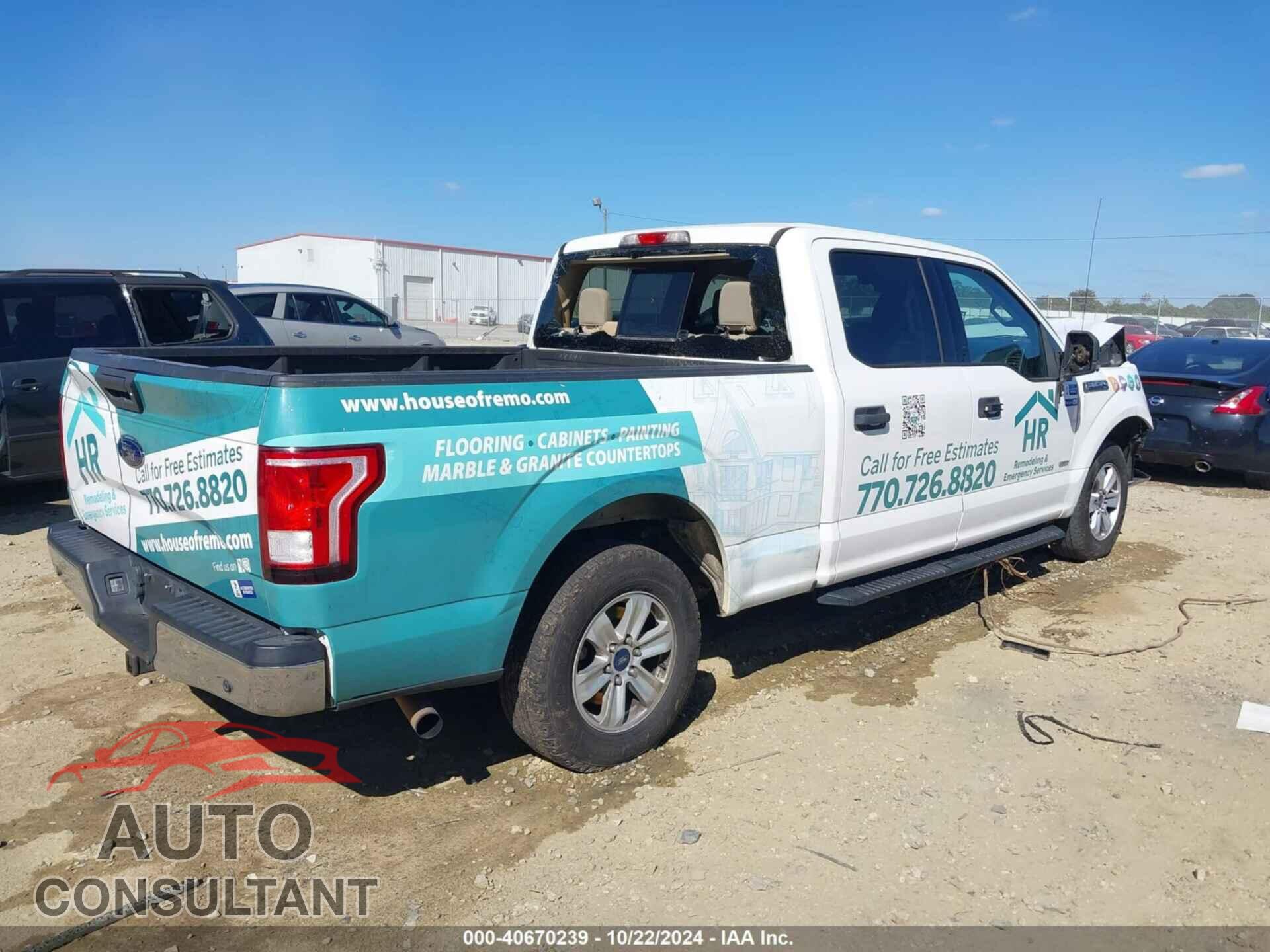 FORD F-150 2017 - 1FTEW1CP9HFB43153