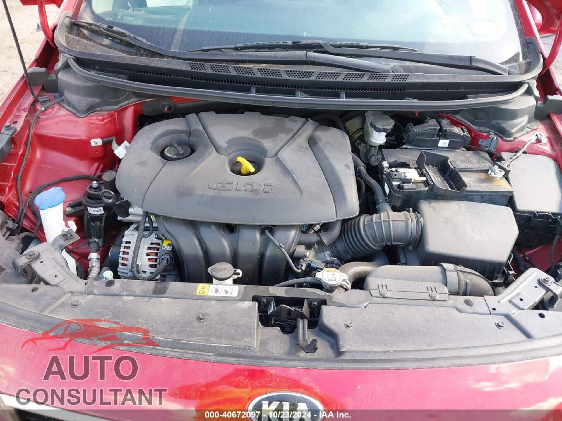 KIA FORTE 2017 - 3KPFL4A87HE070210
