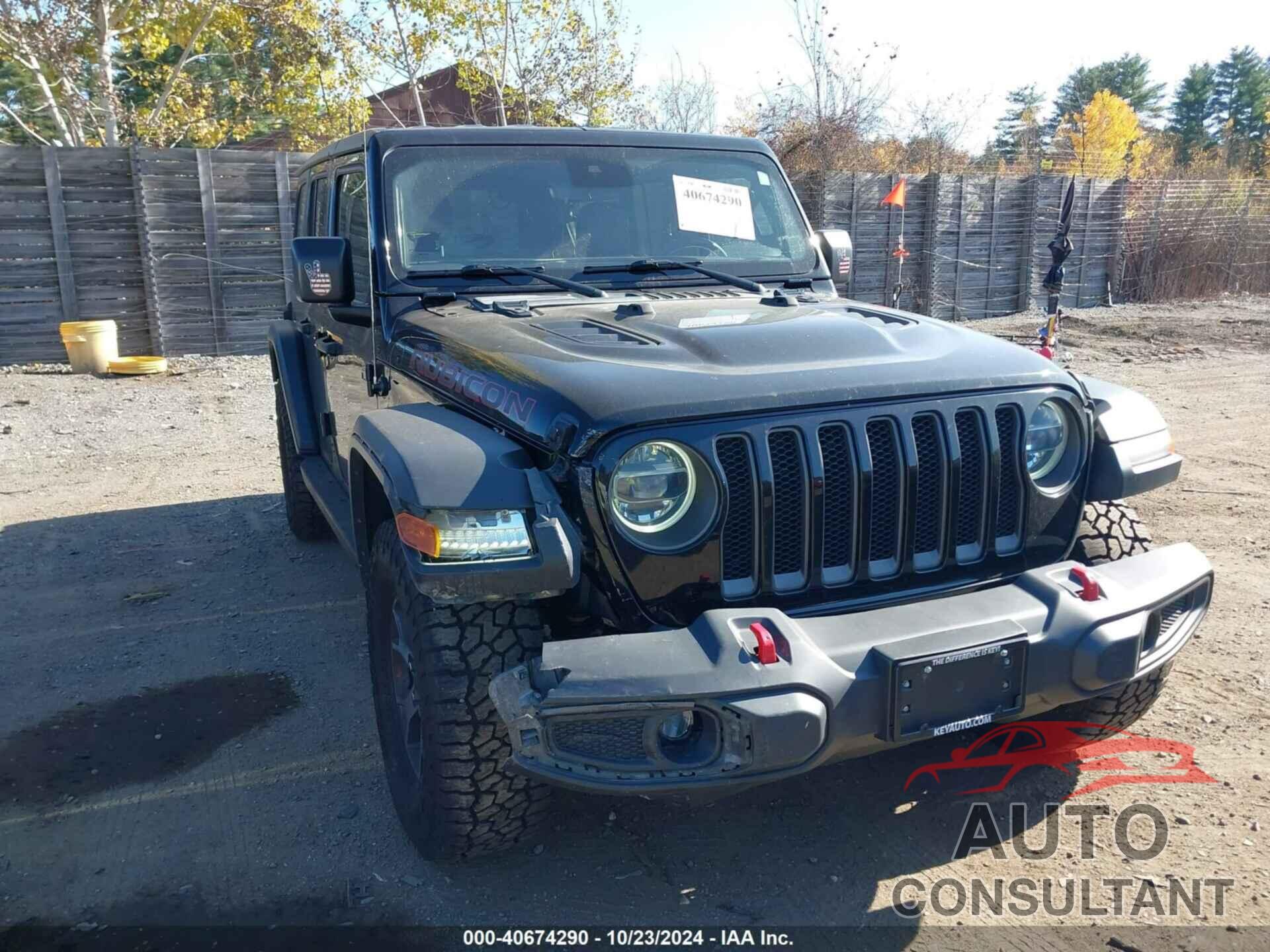 JEEP WRANGLER UNLIMITED 2019 - 1C4HJXFG0KW550487
