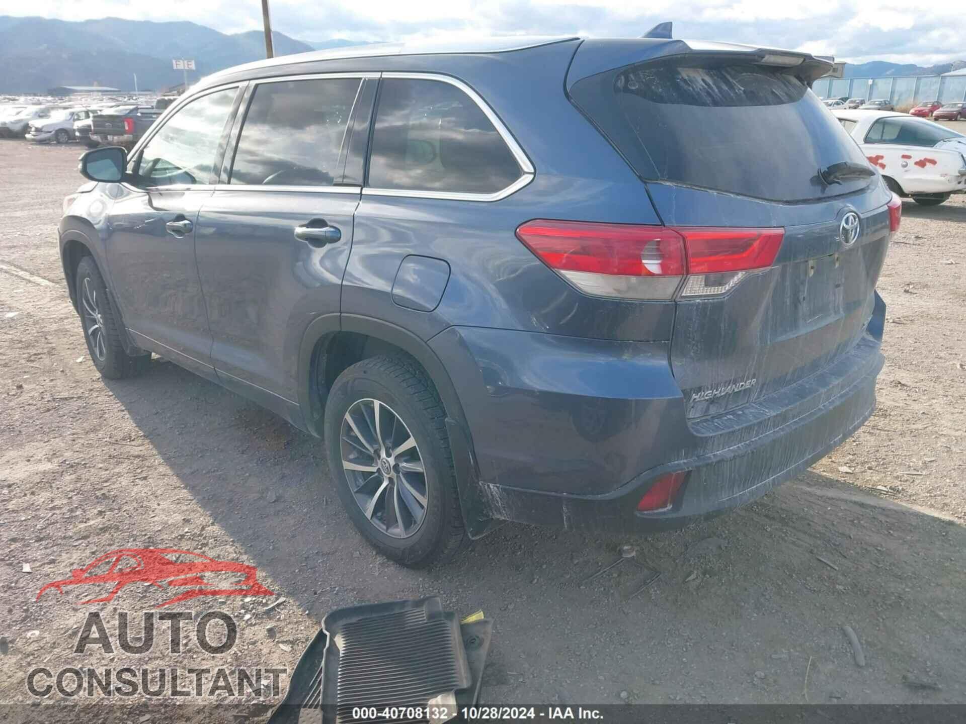 TOYOTA HIGHLANDER 2018 - 5TDJZRFH2JS874957