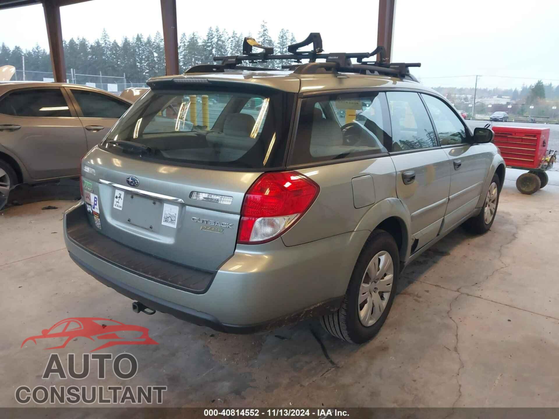 SUBARU OUTBACK 2009 - 4S4BP60C697329867