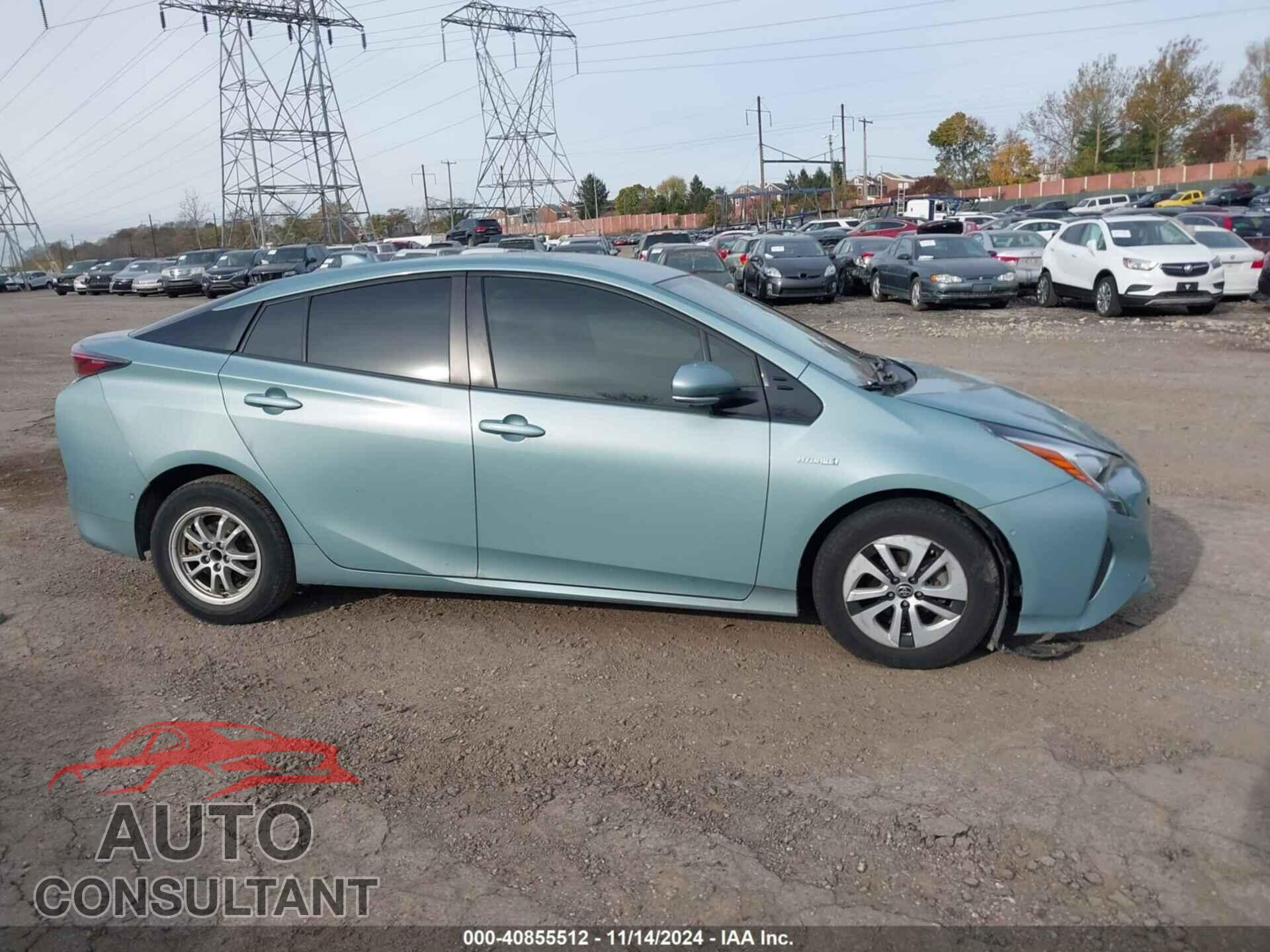 TOYOTA PRIUS 2017 - JTDKBRFU6H3045424