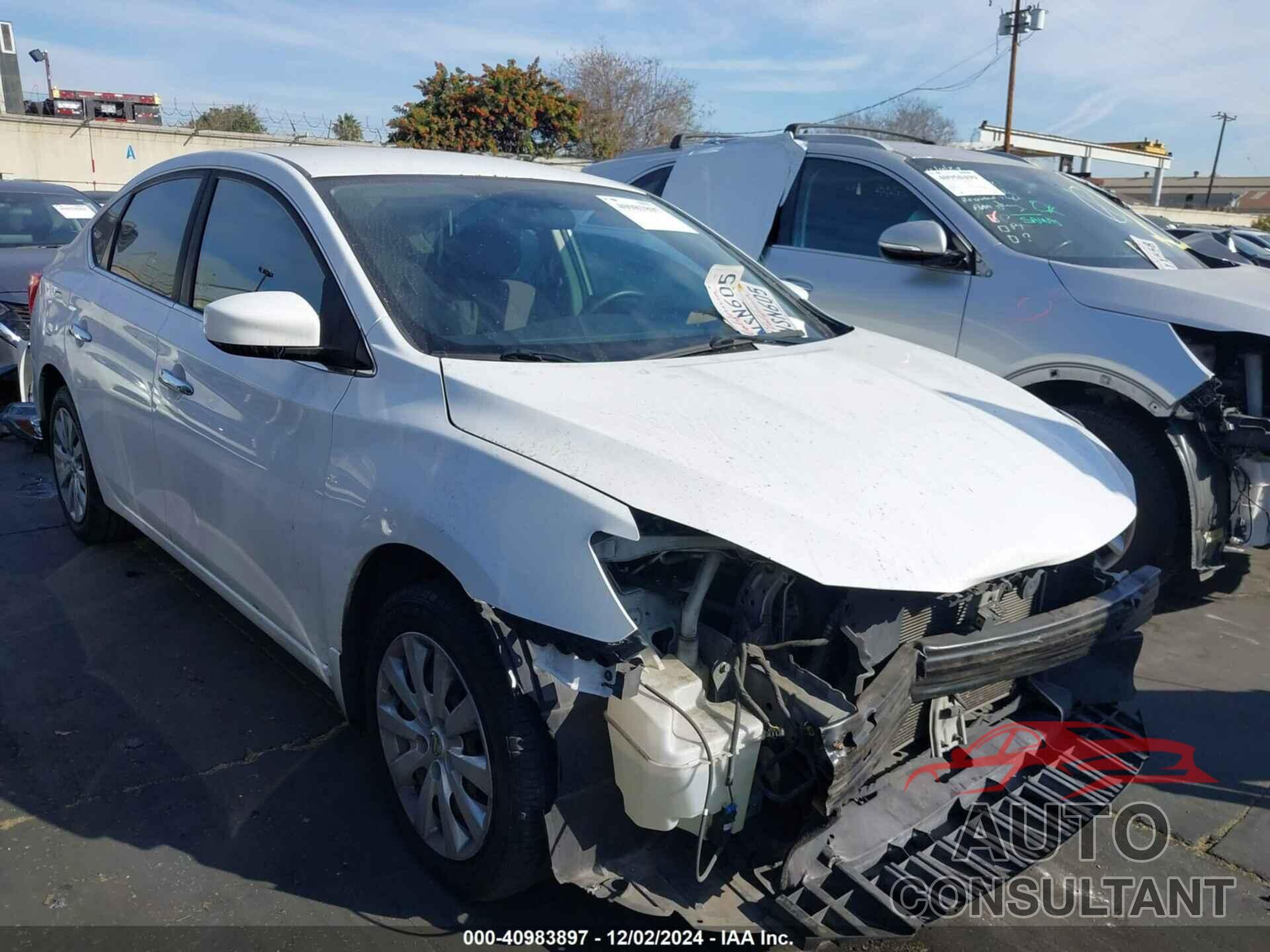 NISSAN SENTRA 2017 - 3N1AB7AP9HY390202