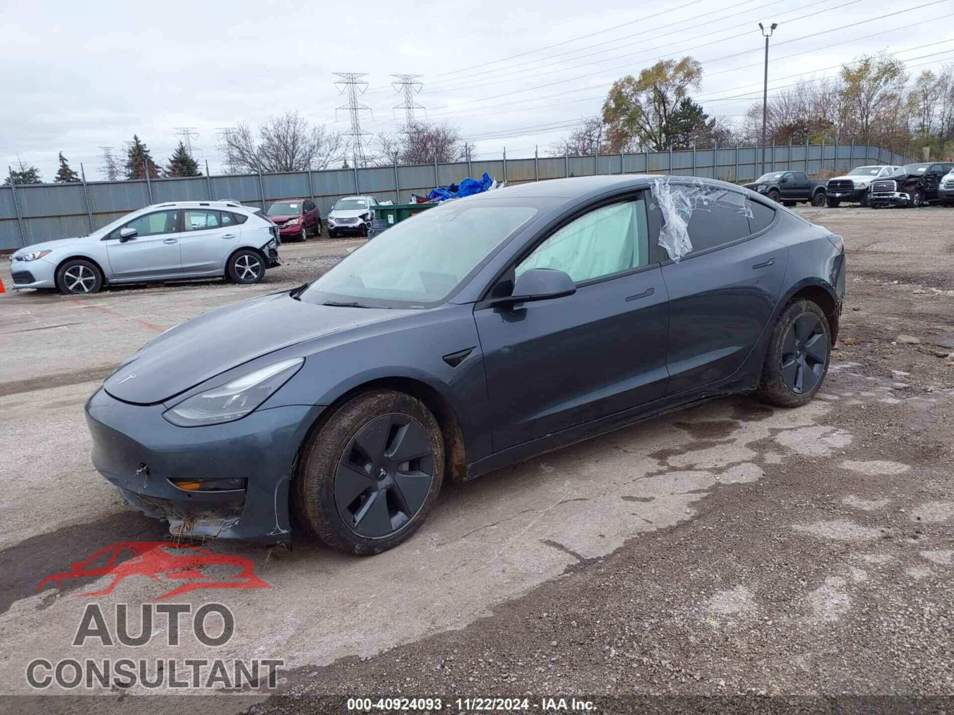 TESLA MODEL 3 2022 - 5YJ3E1EB2NF264165