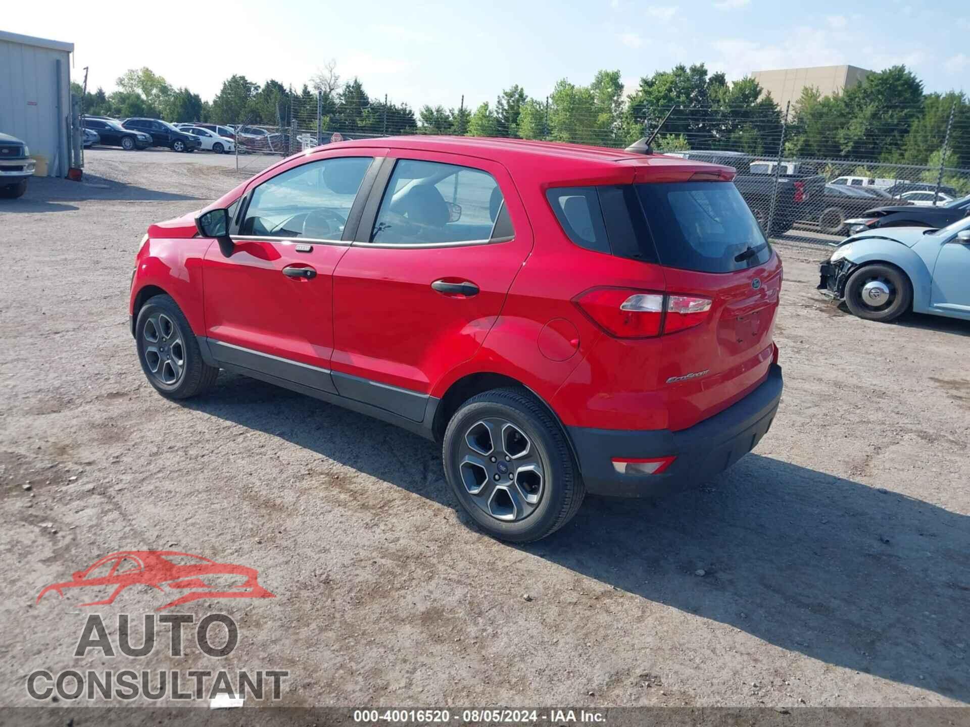 FORD ECOSPORT 2020 - MAJ3S2FE3LC361379