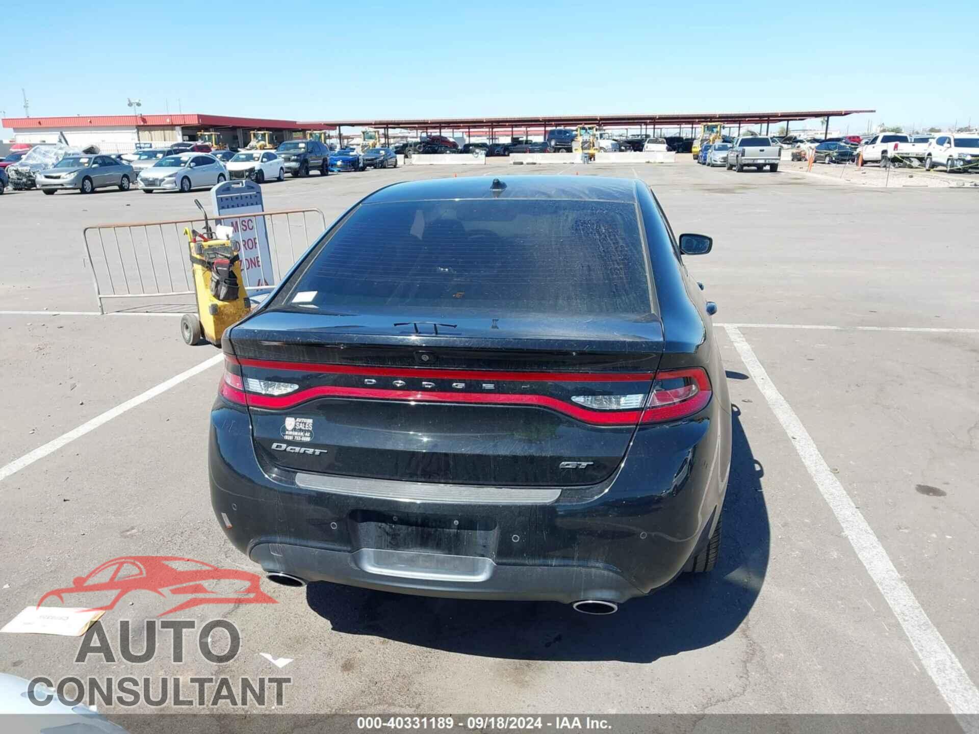 DODGE DART 2016 - 1C3CDFEB5GD539123