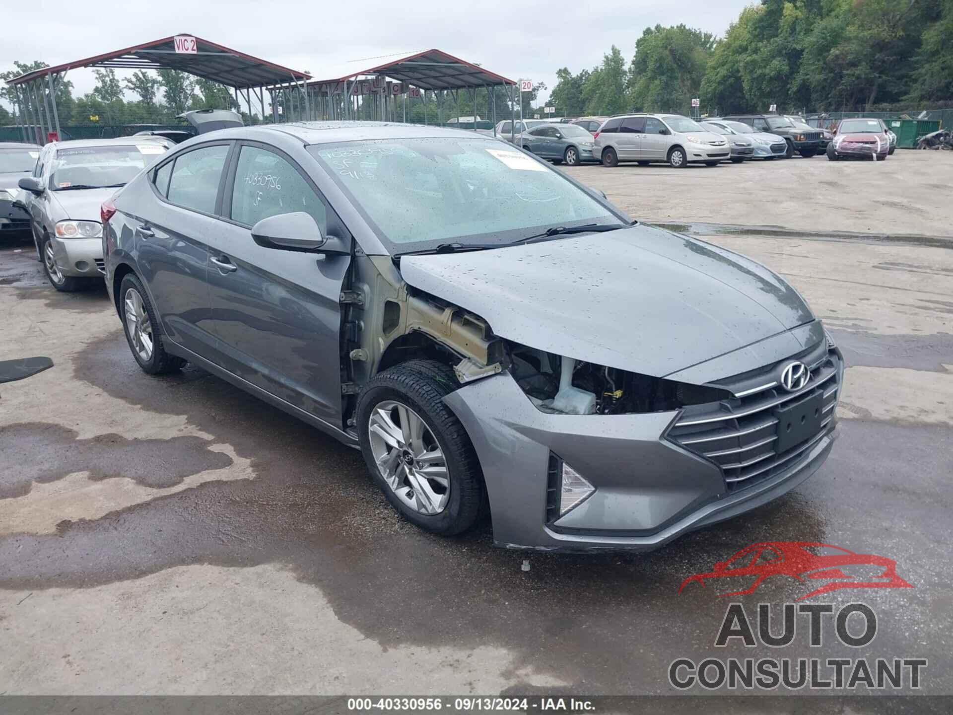 HYUNDAI ELANTRA 2019 - 5NPD84LF4KH491955