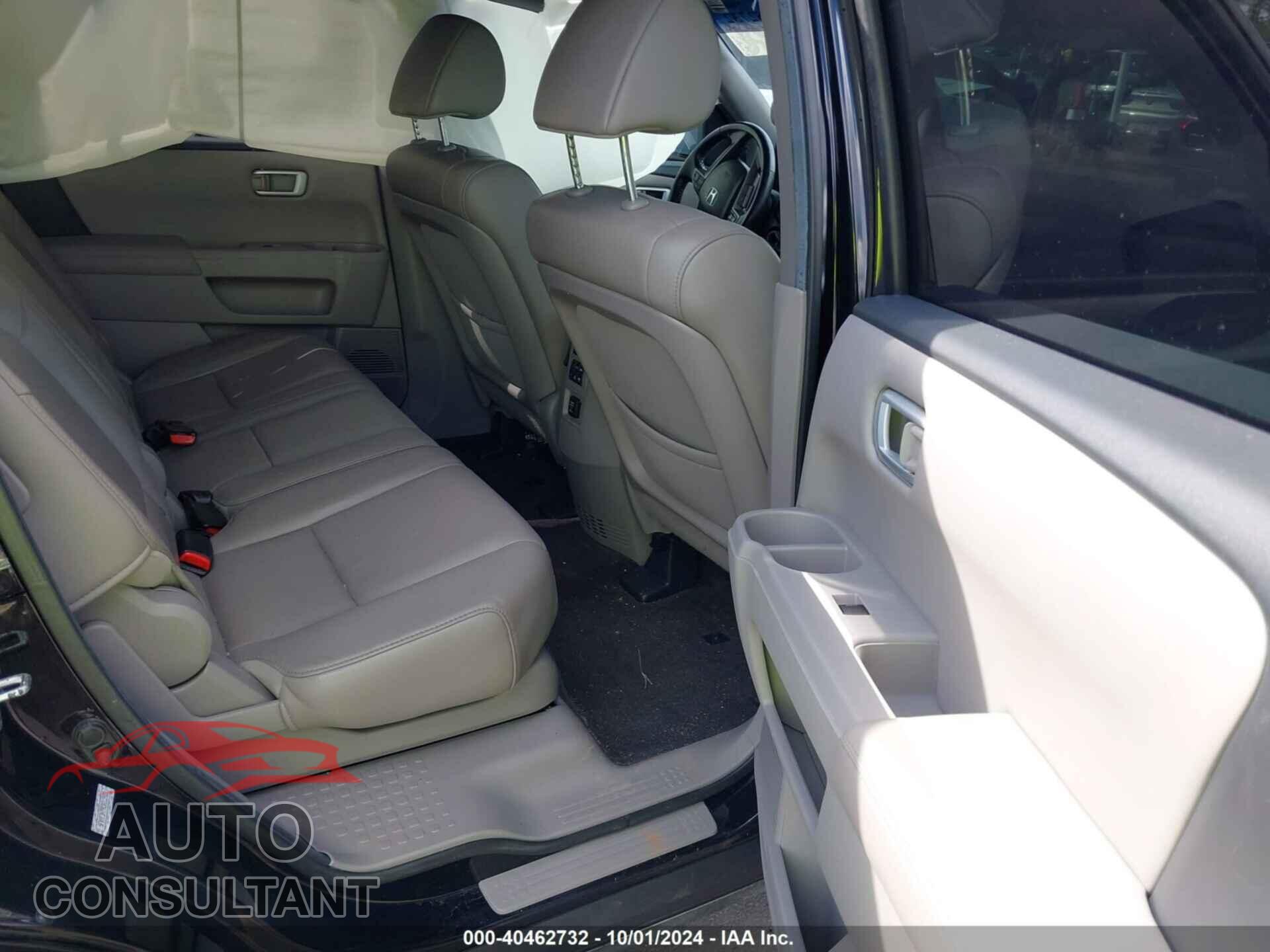 HONDA PILOT 2012 - 5FNYF3H79CB013923