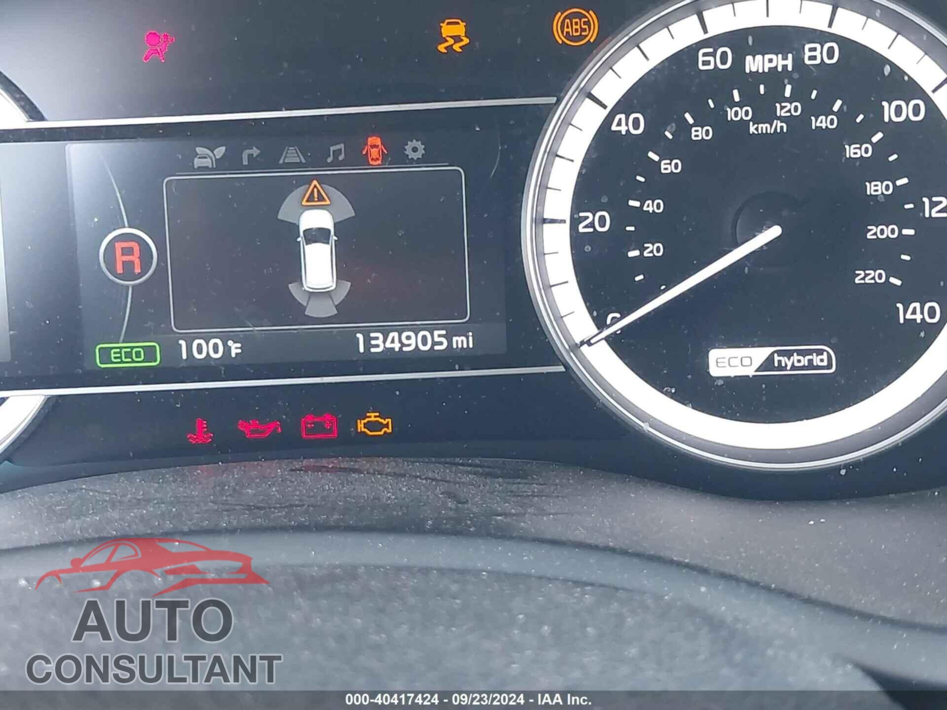KIA NIRO 2017 - KNDCE3LC5H5038246