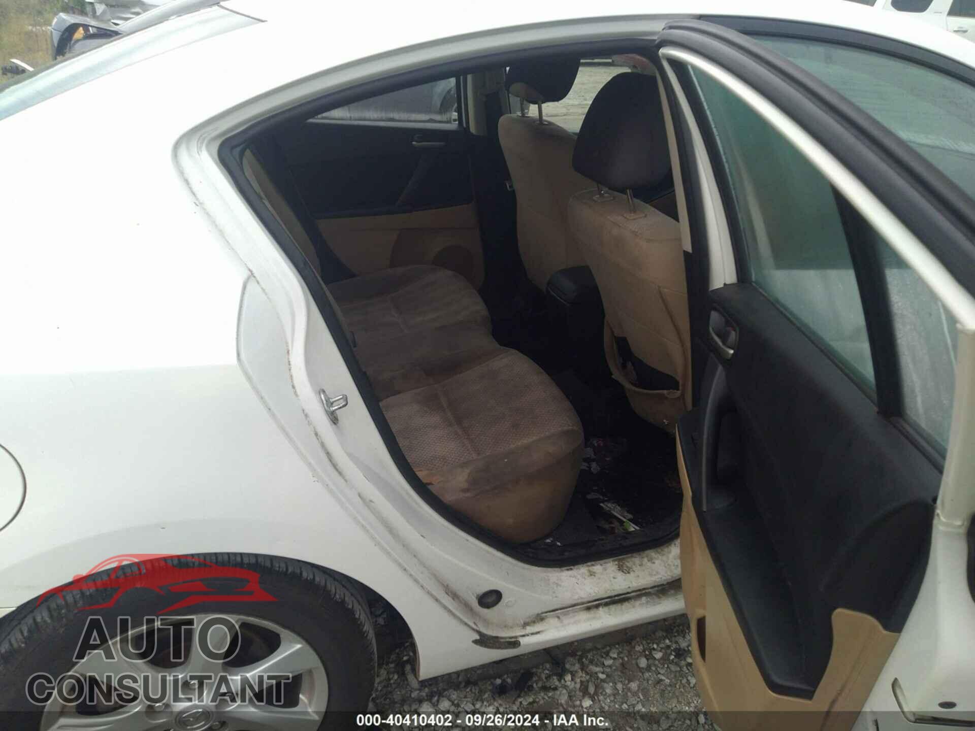 MAZDA MAZDA3 2010 - JM1BL1SF5A1232337
