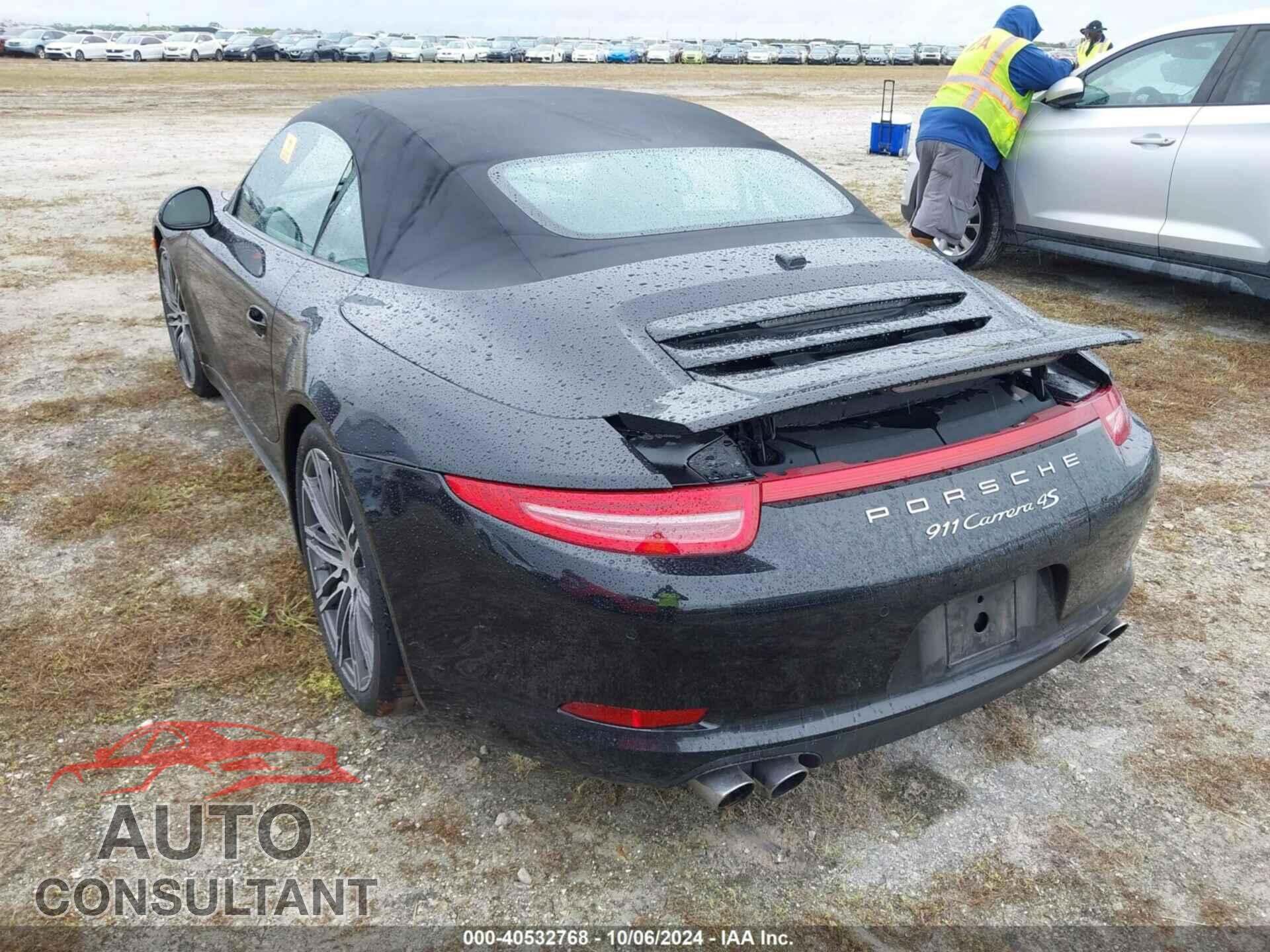 PORSCHE 911 2014 - WP0CB2A94ES156005