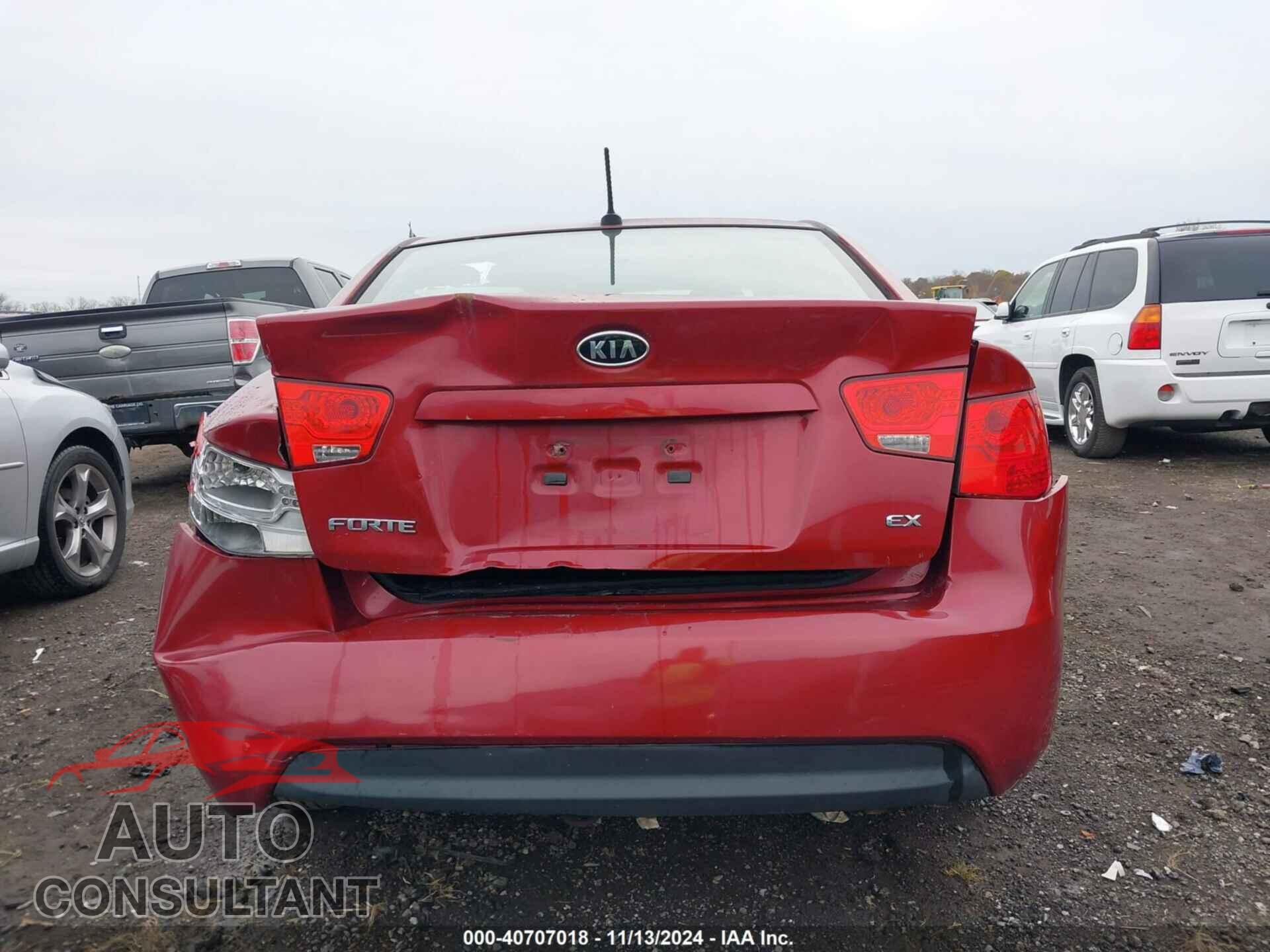 KIA FORTE 2012 - KNAFU4A2XC5593392