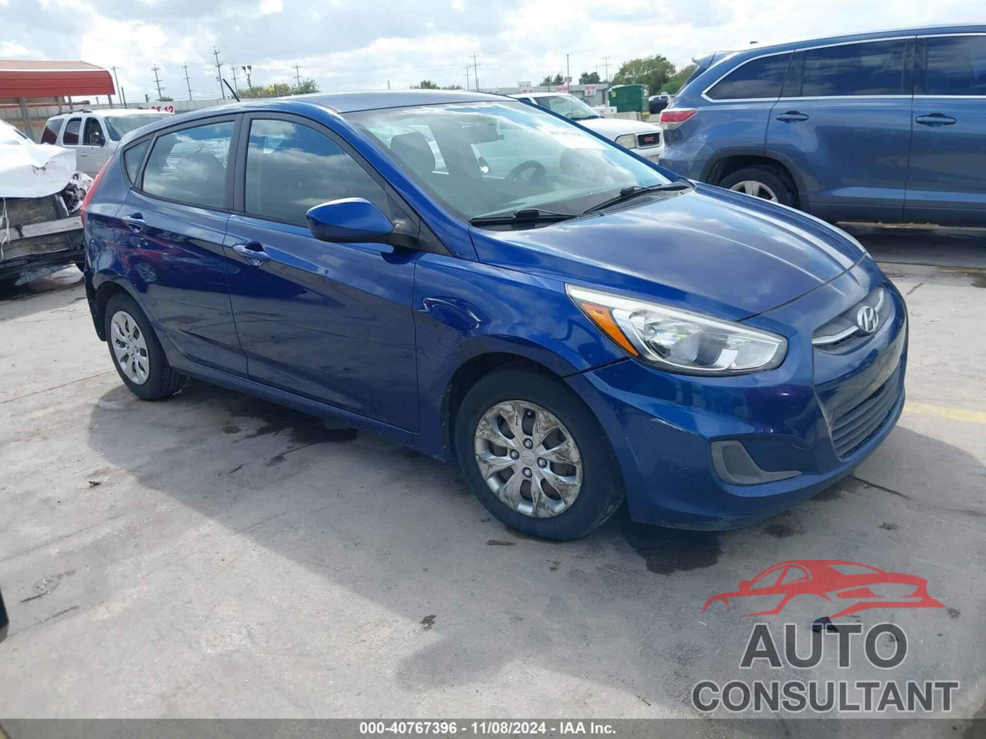 HYUNDAI ACCENT 2016 - KMHCT5AE1GU263463