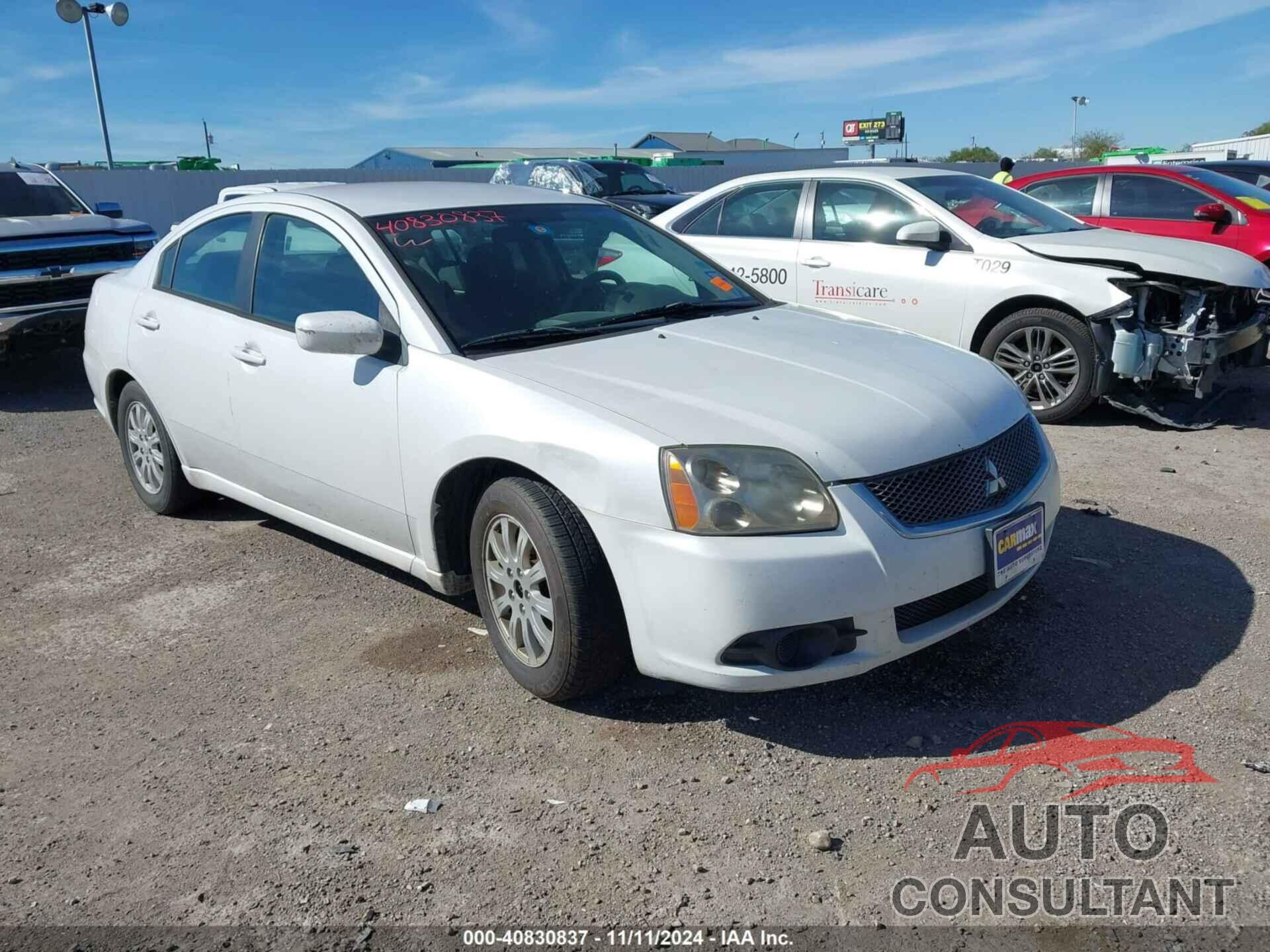 MITSUBISHI GALANT 2012 - 4A32B2FF7CE007266