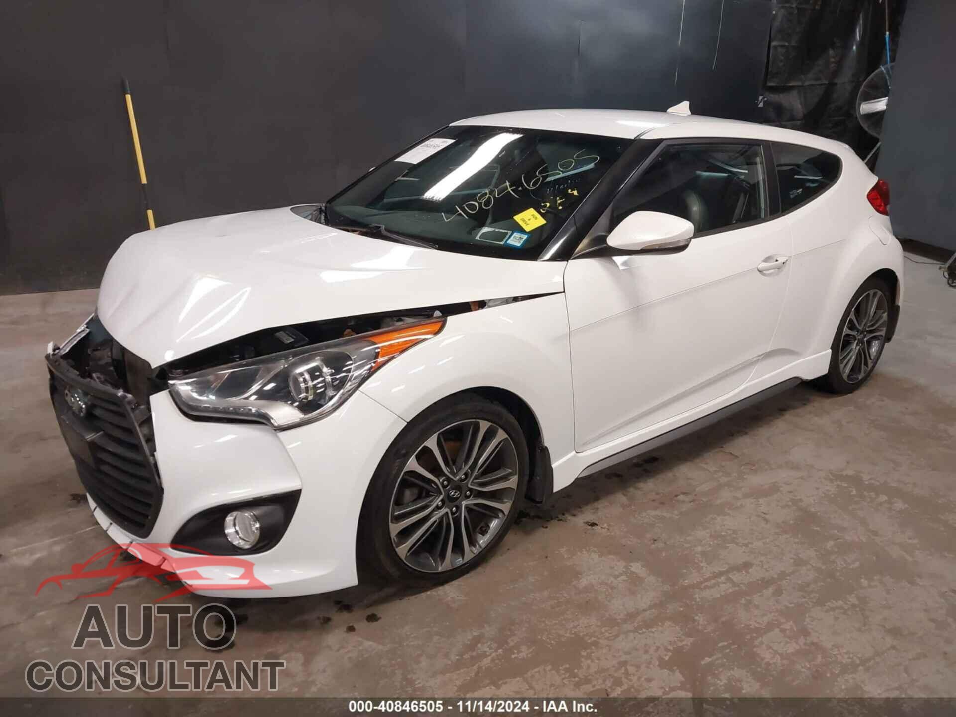 HYUNDAI VELOSTER 2016 - KMHTC6AE2GU284375