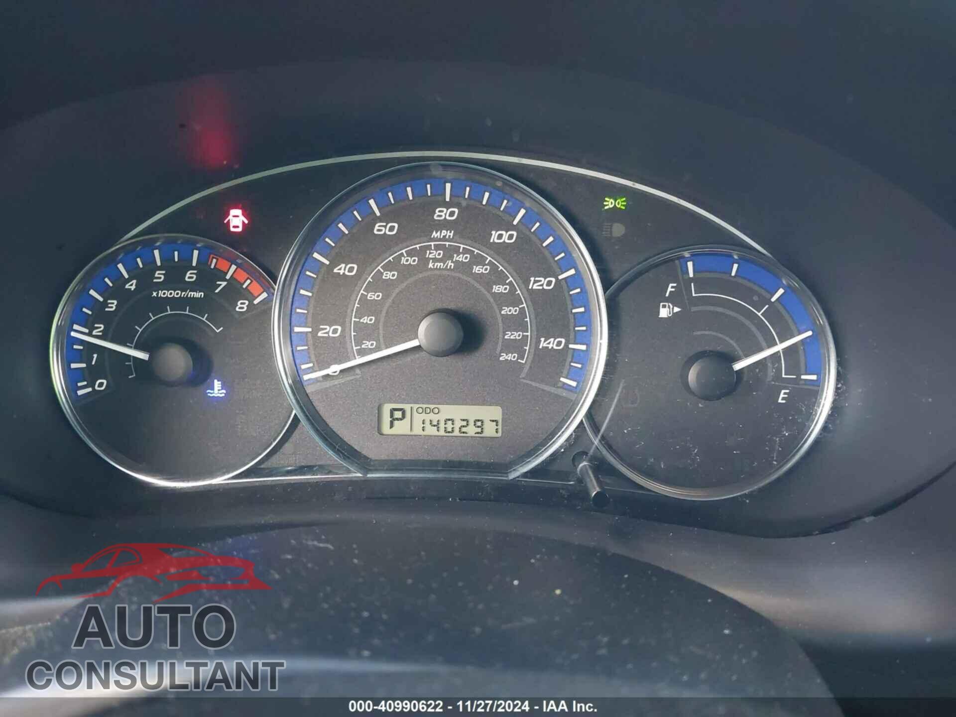 SUBARU FORESTER 2012 - JF2SHADC0CH424569