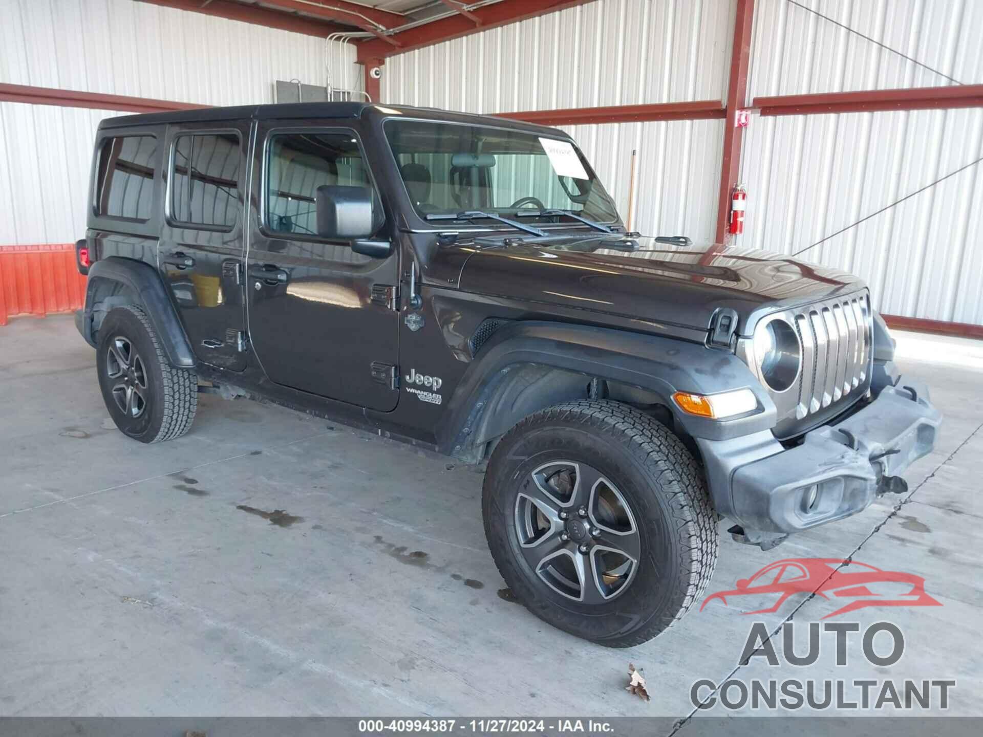 JEEP WRANGLER UNLIMITED 2018 - 1C4HJXDG5JW298611