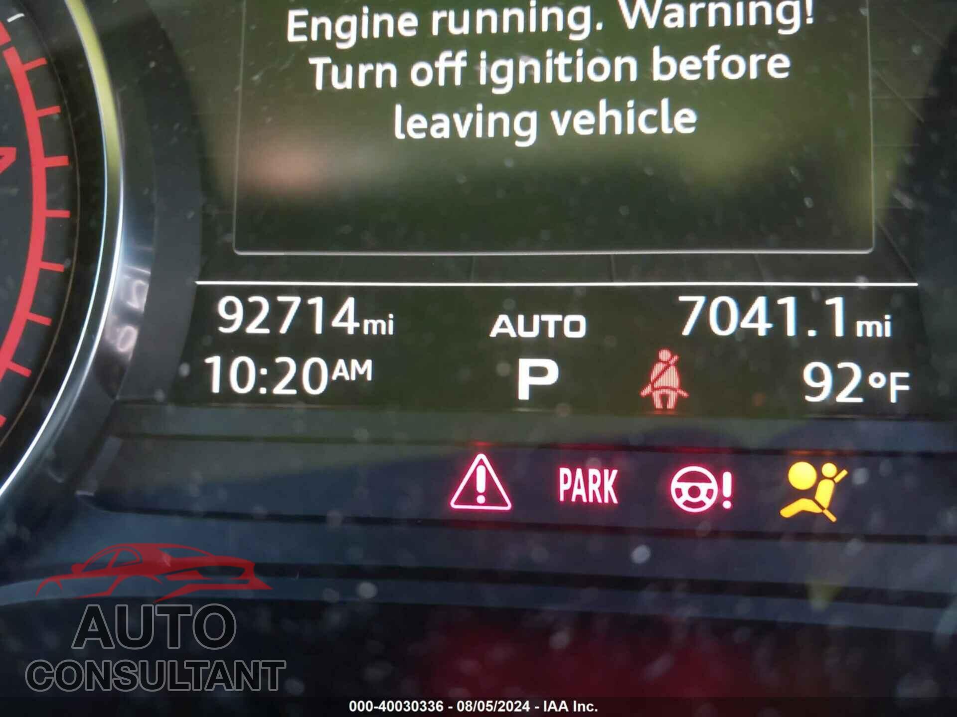 AUDI A4 2017 - WAUANAF43HN008174