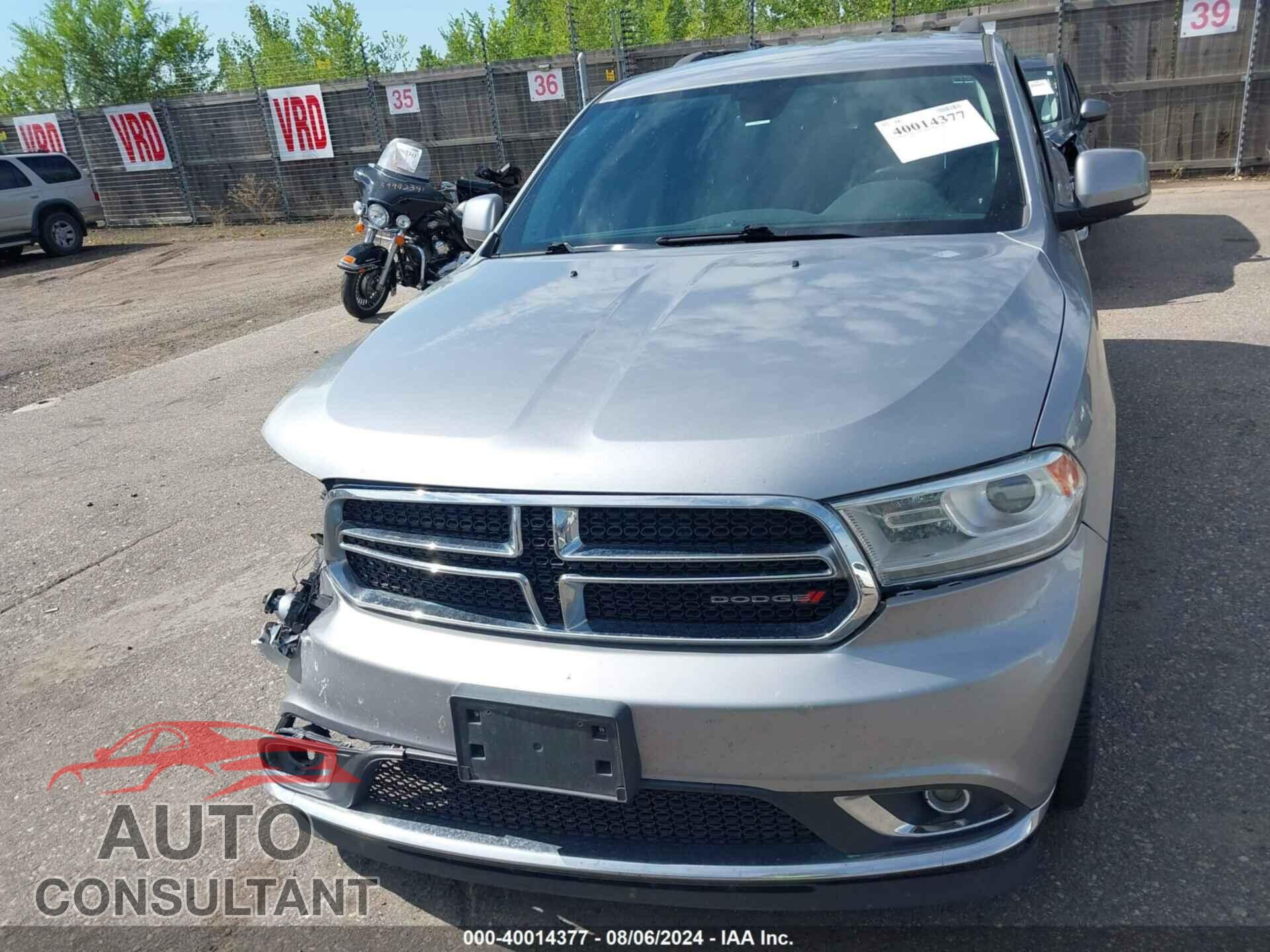 DODGE DURANGO 2016 - 1C4RDJDG8GC397829