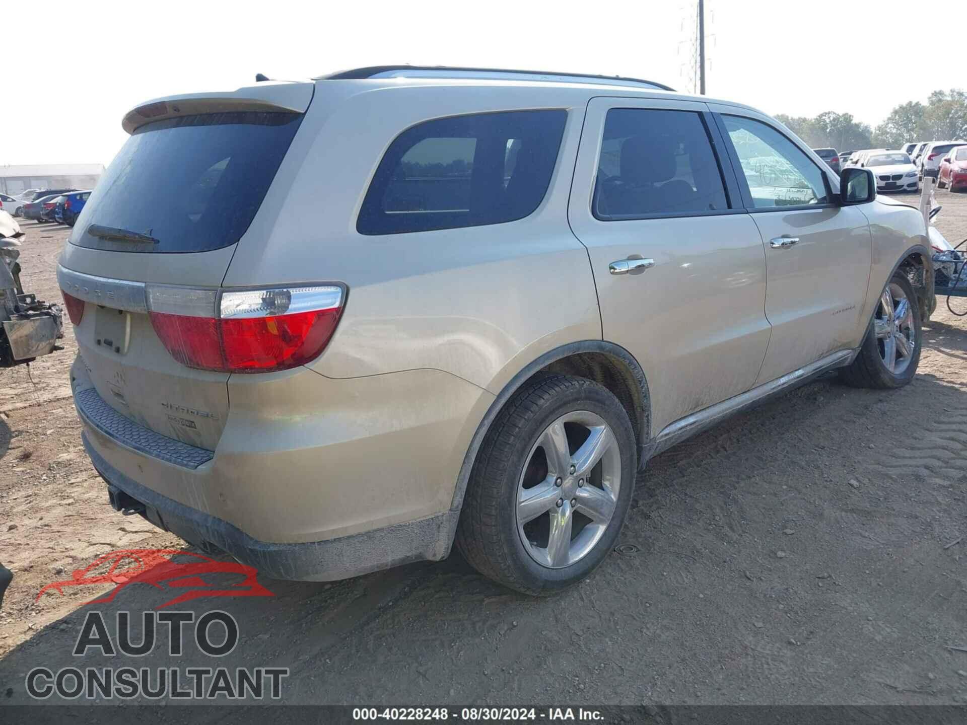 DODGE DURANGO 2011 - 1D4SE5GT1BC695083