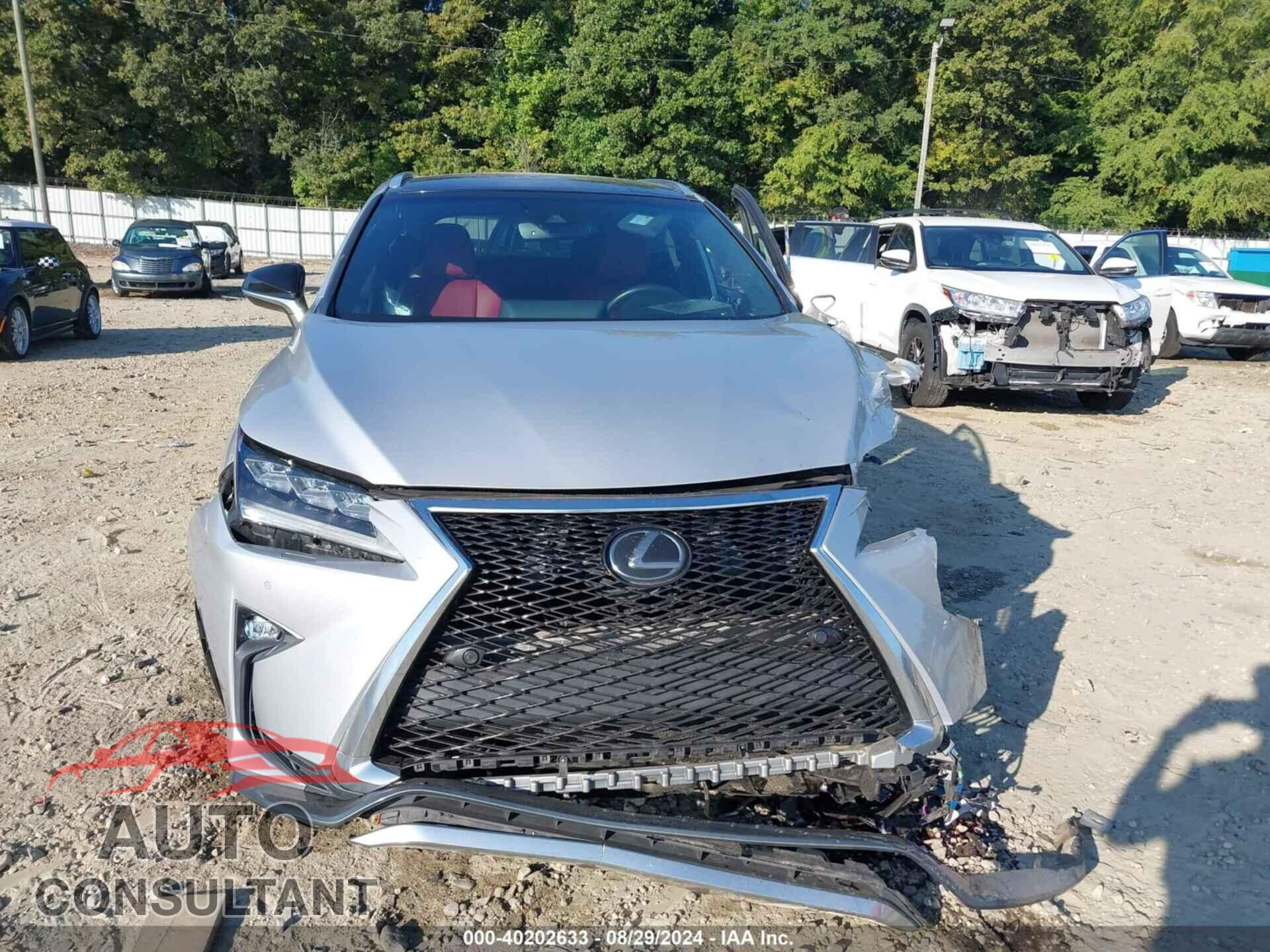 LEXUS RX 350 2019 - 2T2BZMCA2KC204572