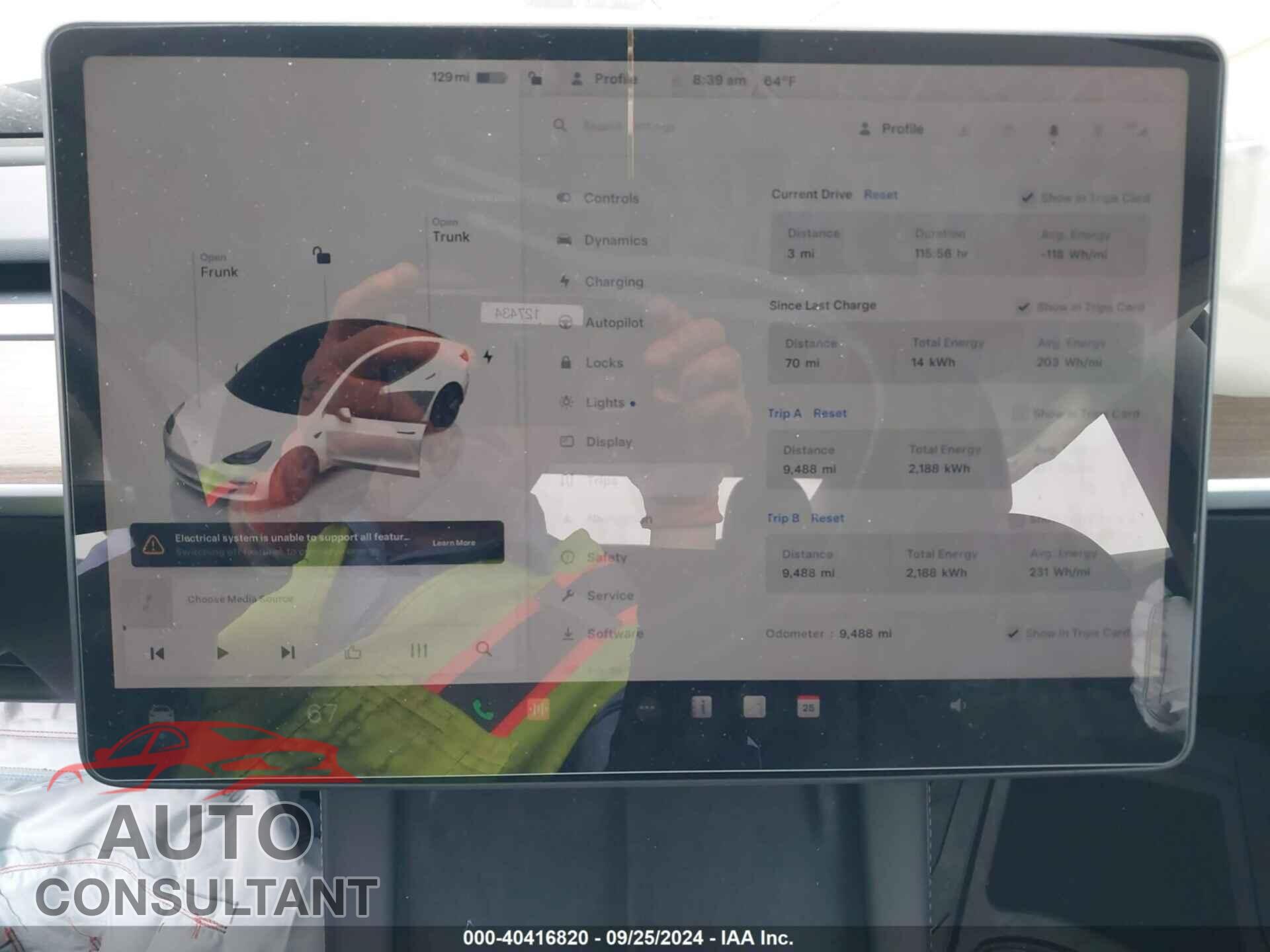 TESLA MODEL 3 2023 - 5YJ3E1EA6PF713969