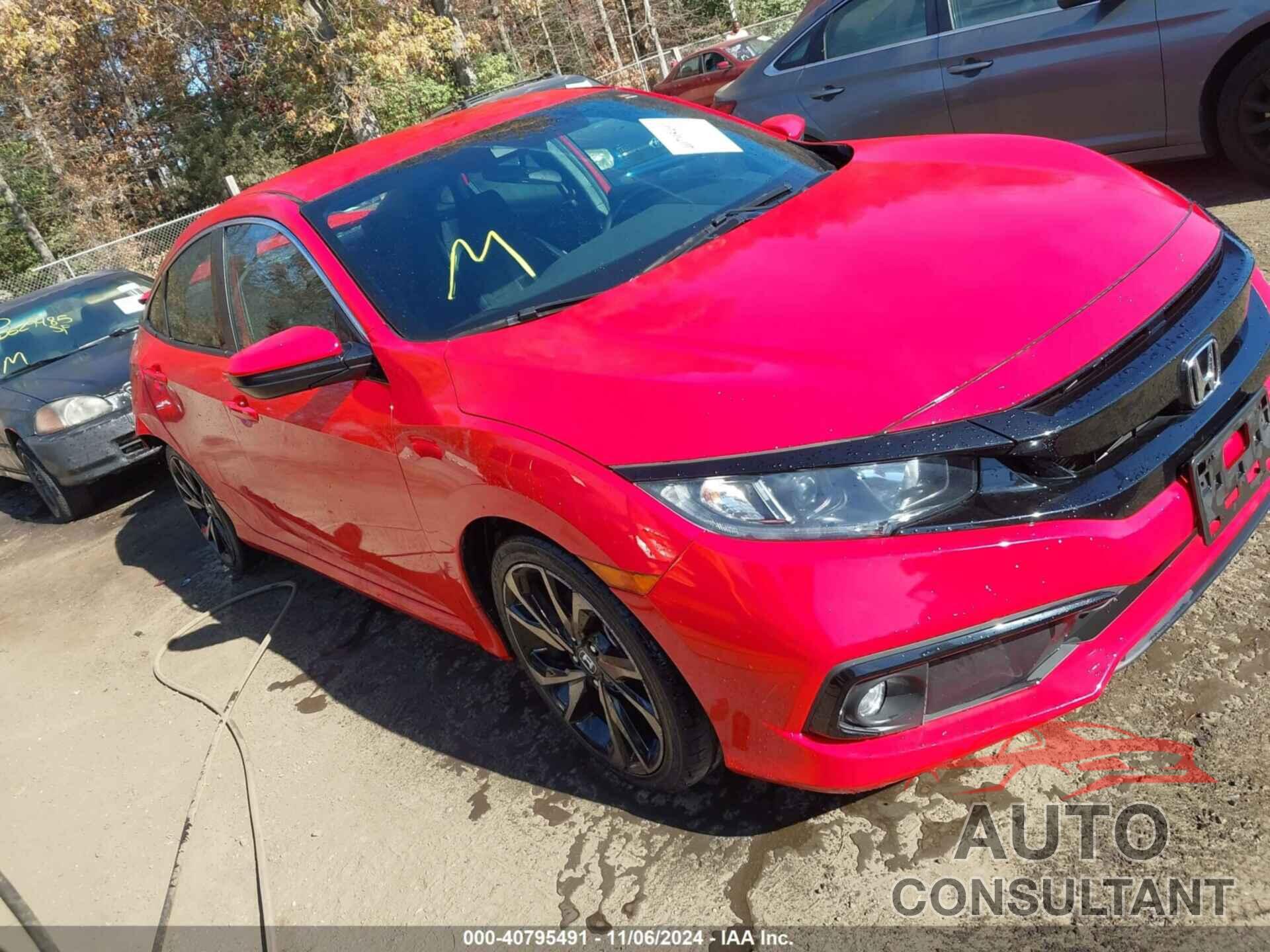 HONDA CIVIC 2020 - 2HGFC2F80LH515432