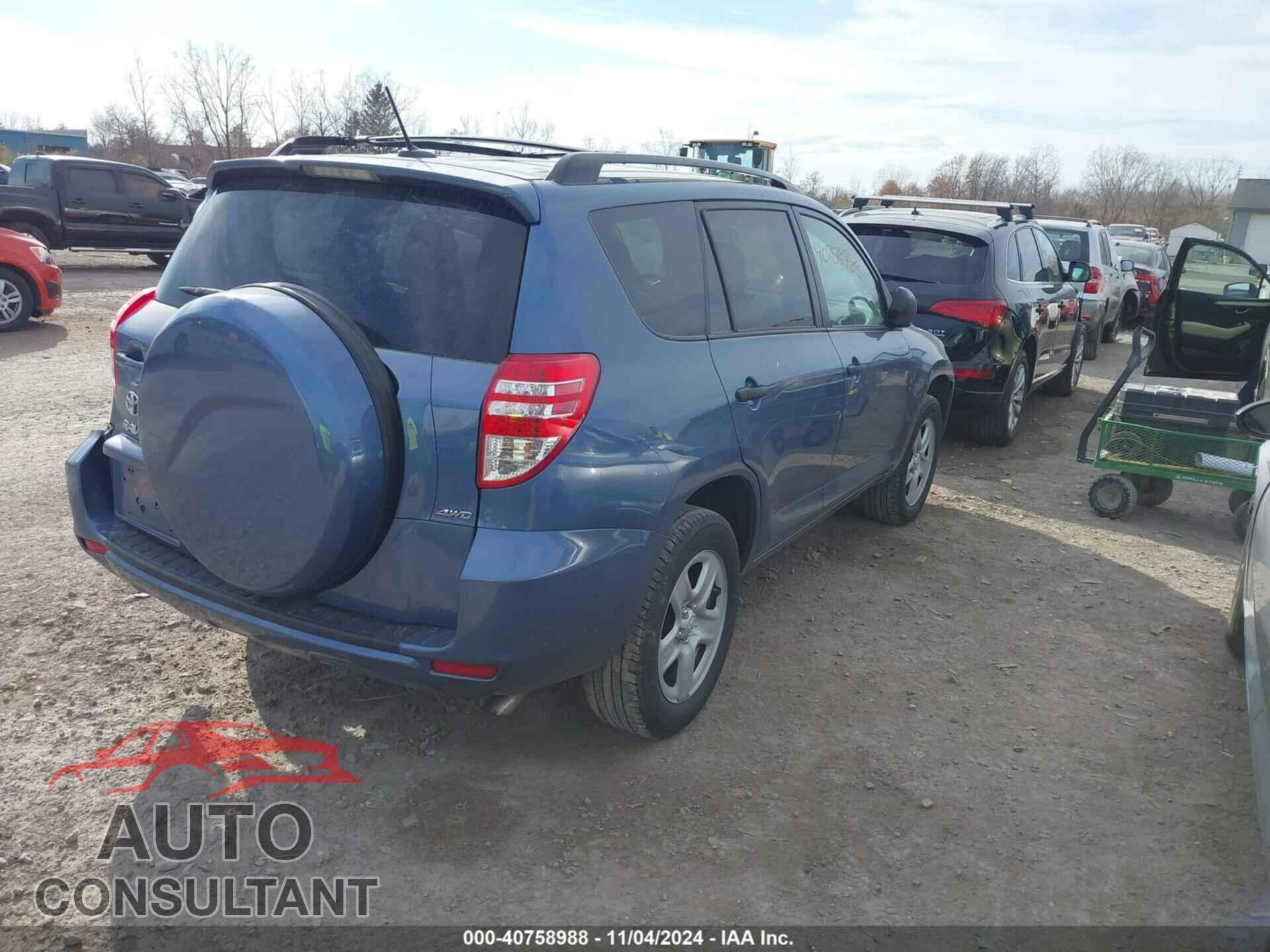 TOYOTA RAV4 2012 - 2T3BF4DV8CW186908