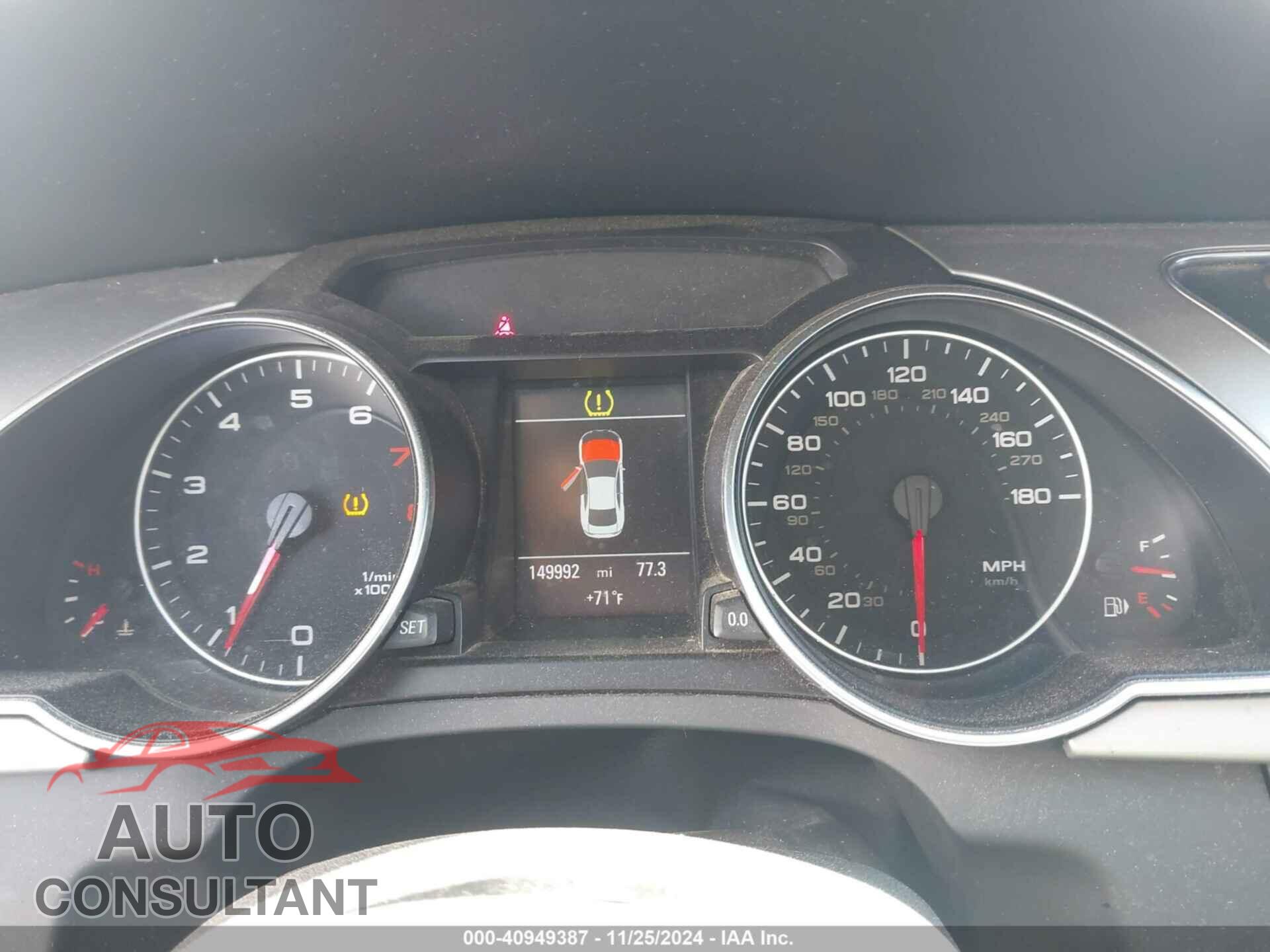 AUDI A5 2012 - WAU3FAFR1CA041613
