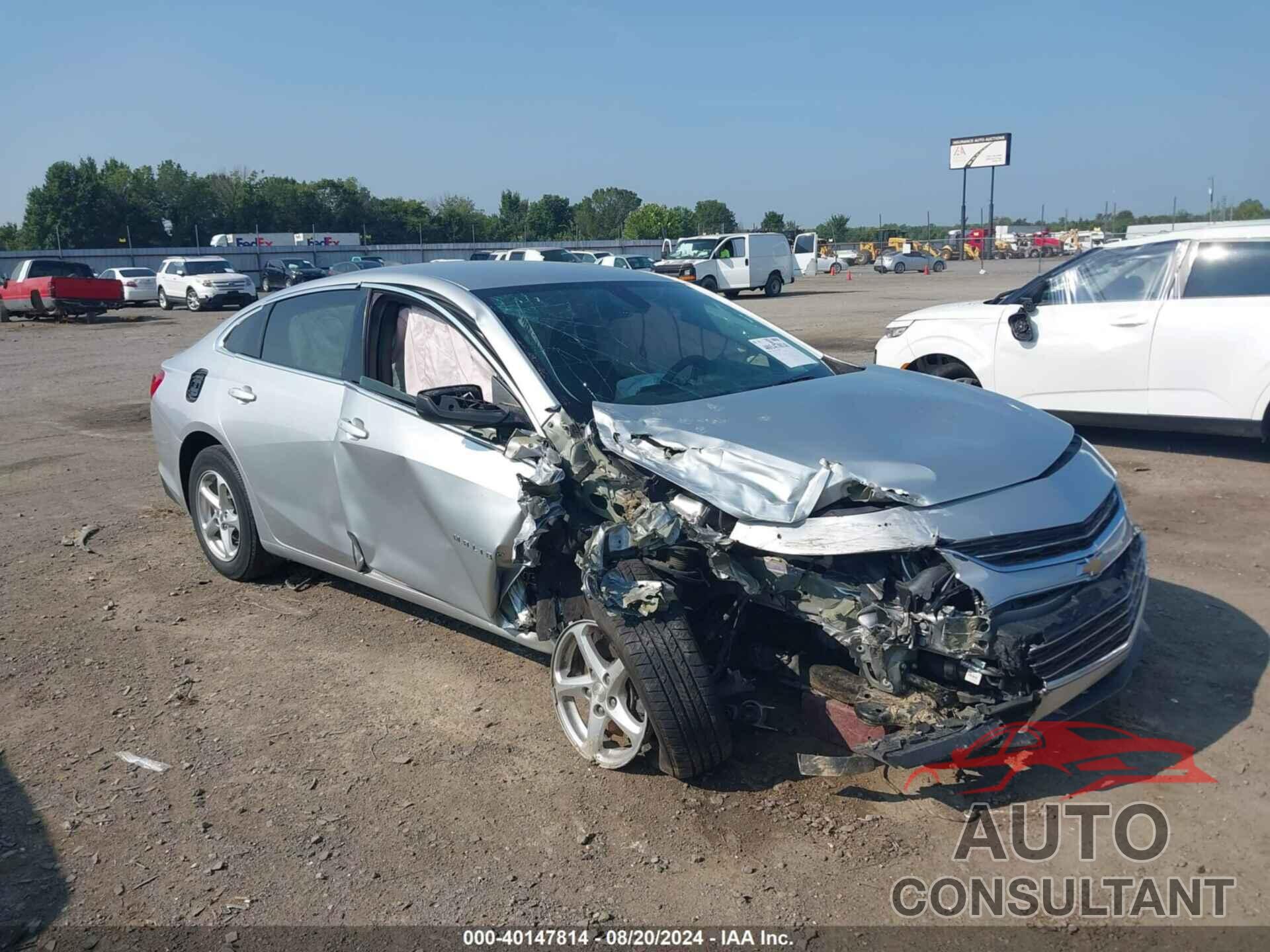 CHEVROLET MALIBU 2018 - 1G1ZB5ST5JF106909