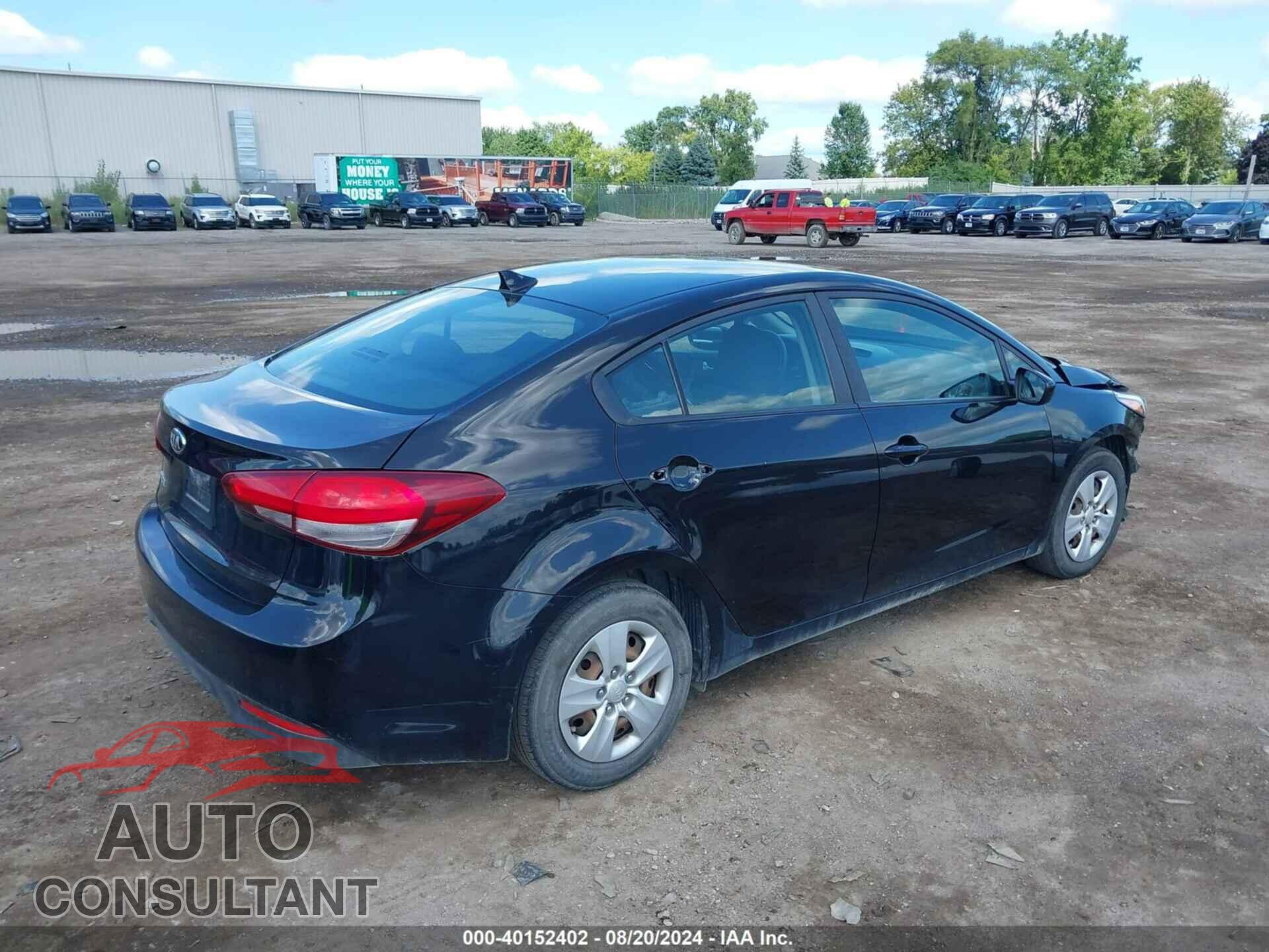 KIA FORTE 2017 - 3KPFK4A73HE018325