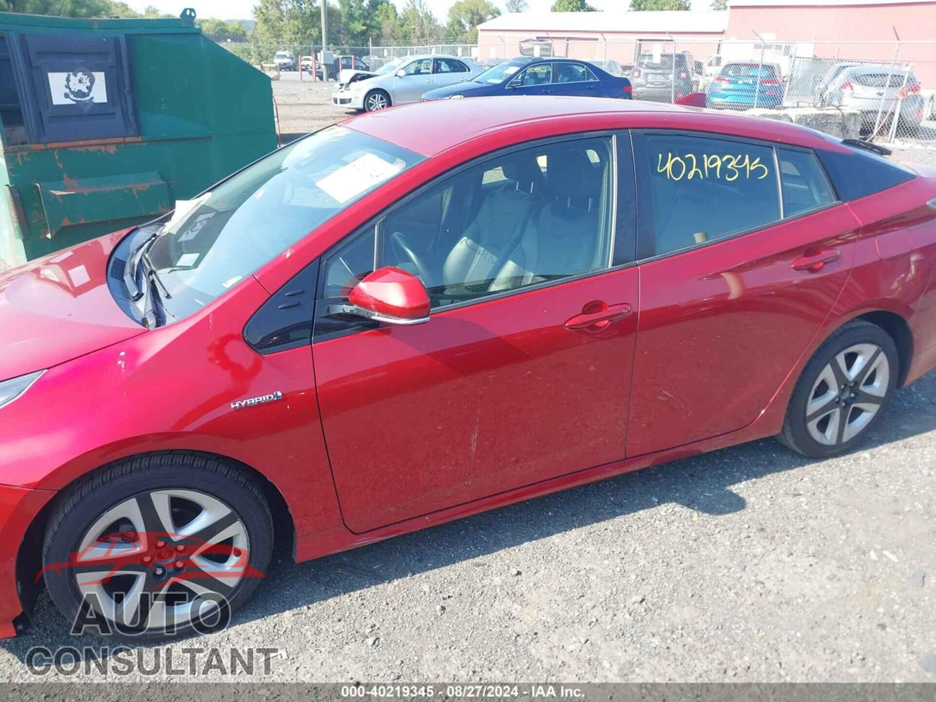 TOYOTA PRIUS 2016 - JTDKARFU6G3511192