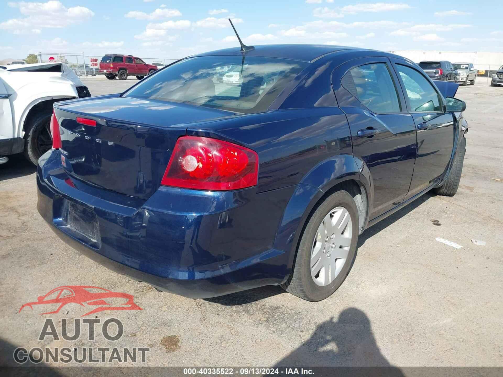 DODGE AVENGER 2014 - 1C3CDZAB7EN224502