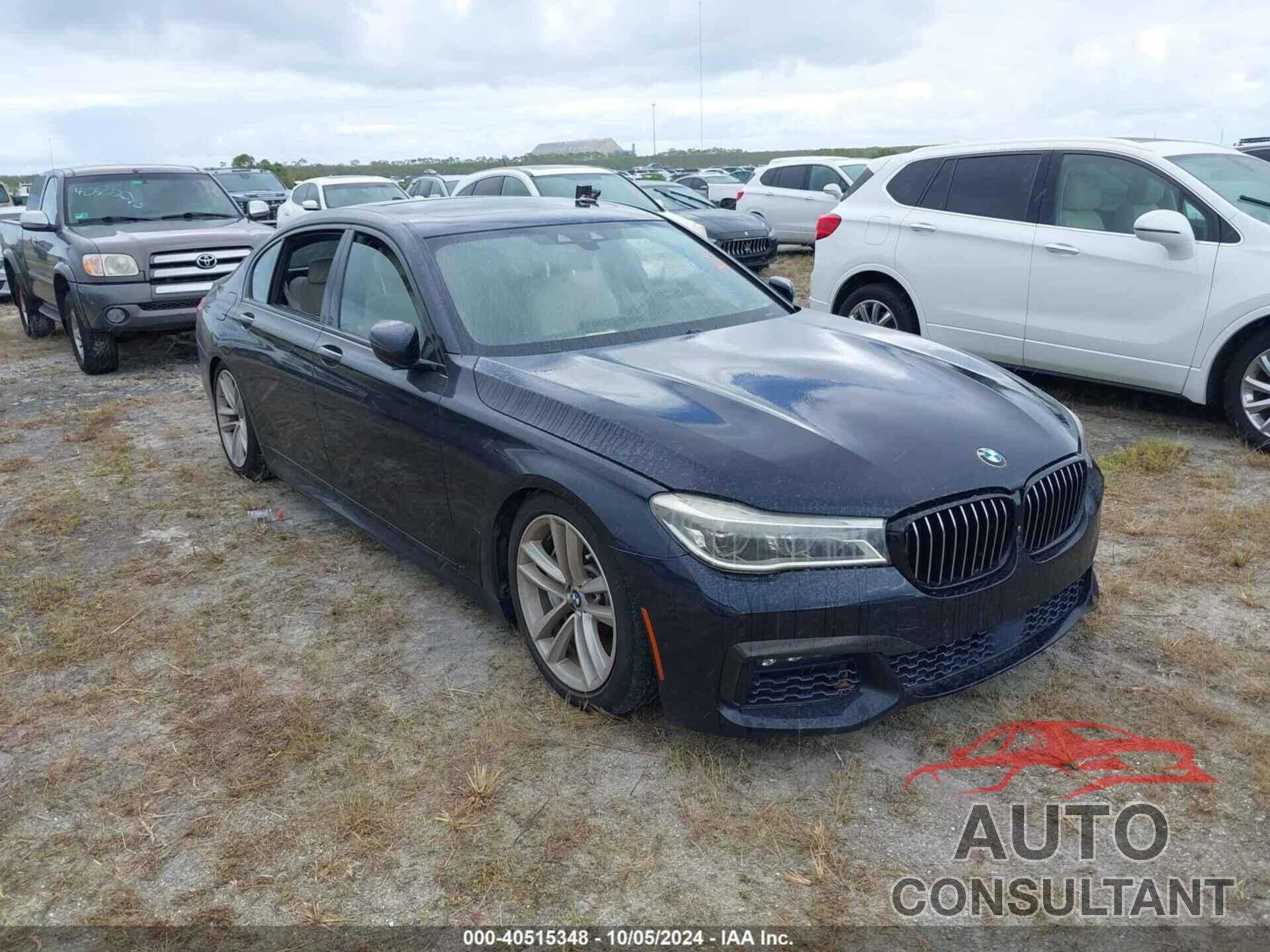 BMW 750 2016 - WBA7F0C56GGM20445