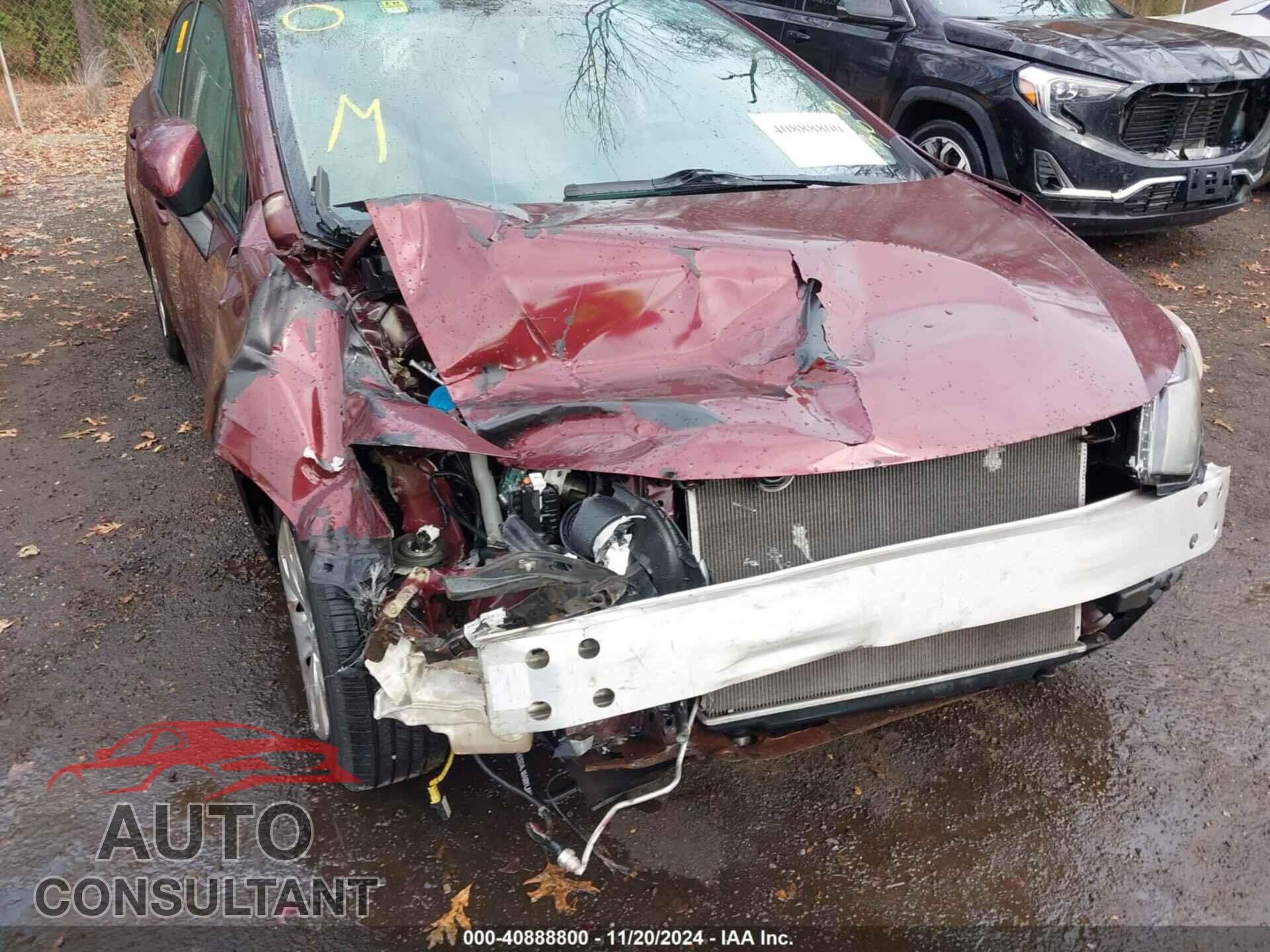 HONDA CIVIC 2012 - 2HGFB2F5XCH586646