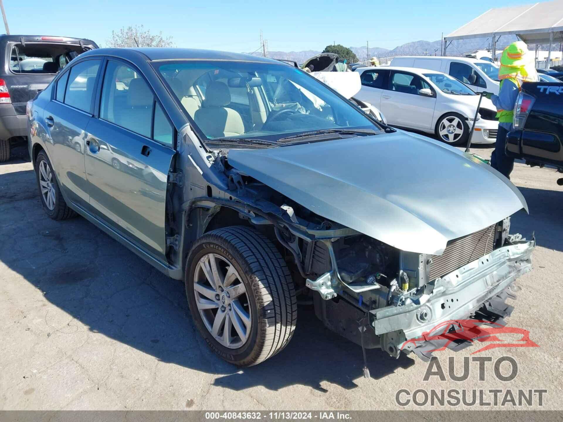 SUBARU IMPREZA 2016 - JF1GJAB69GH021272