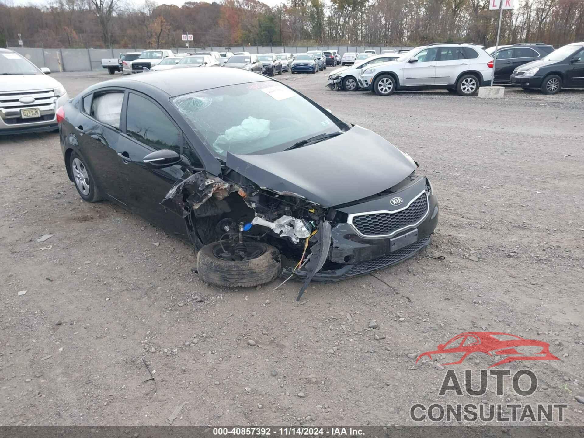 KIA FORTE 2015 - KNAFX4A64F5388083