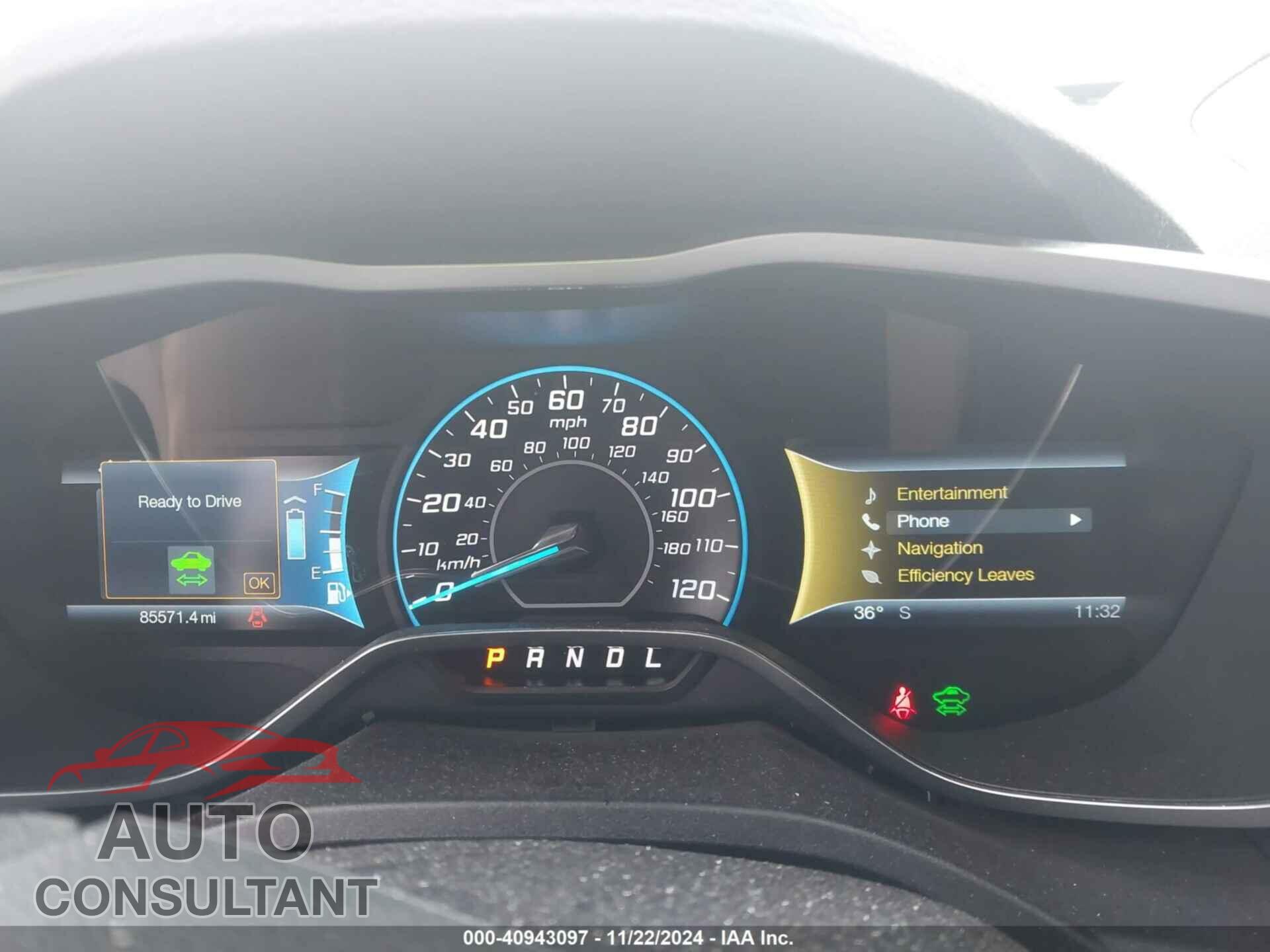 FORD C-MAX ENERGI 2014 - 1FADP5CU4EL511456