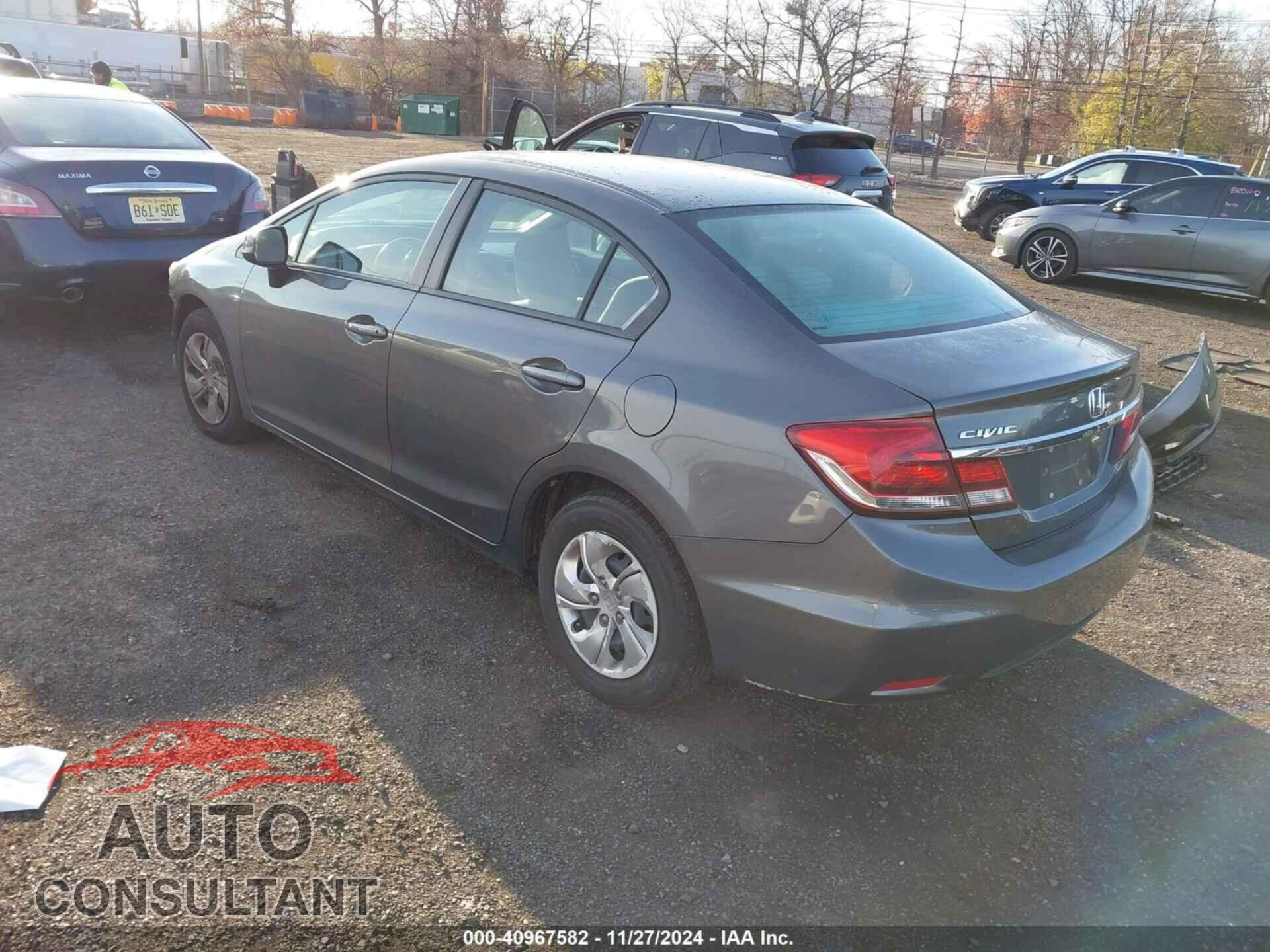 HONDA CIVIC 2013 - 2HGFB2F52DH597058