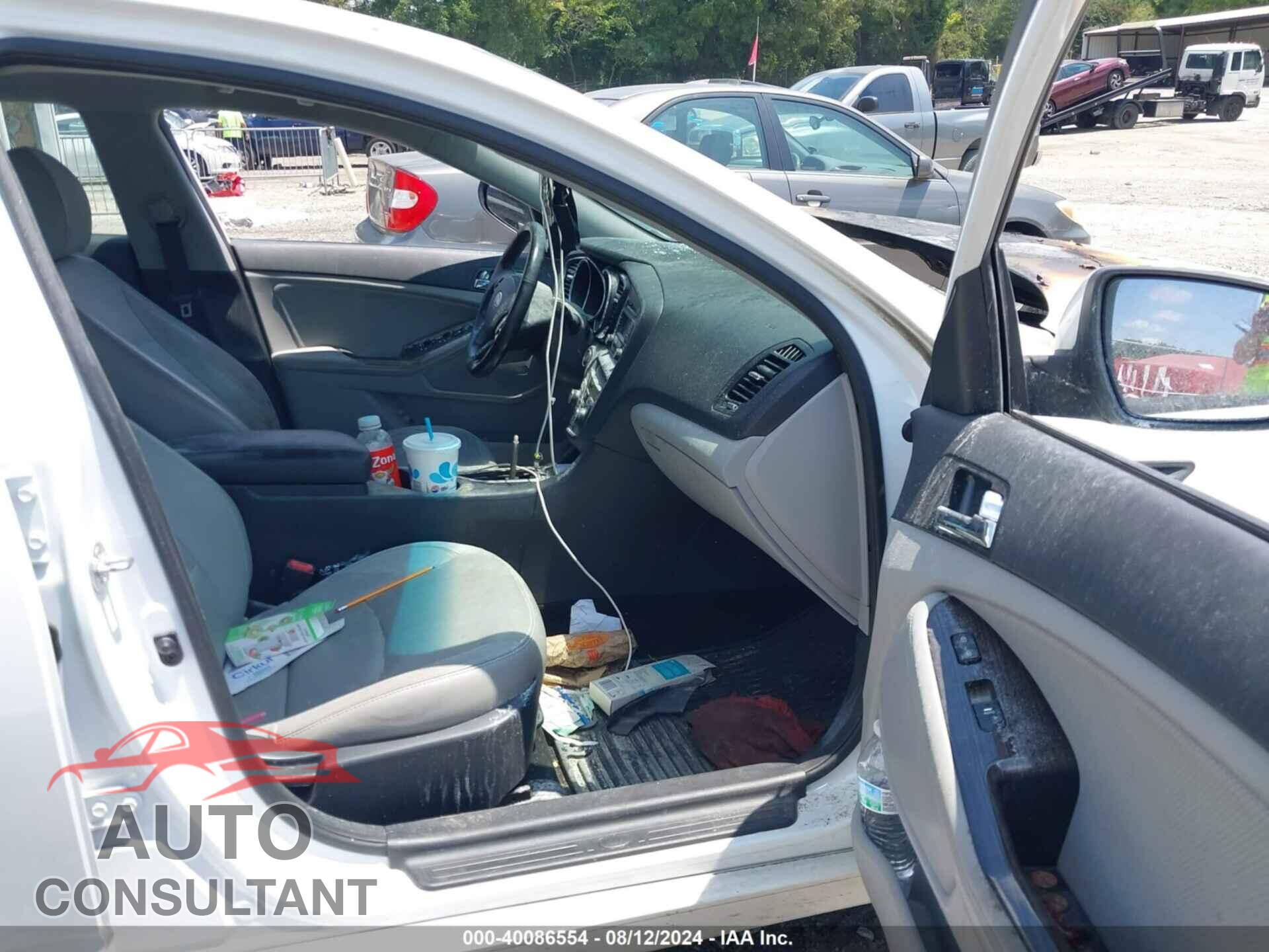 KIA OPTIMA 2012 - 5XXGN4A74CG070378