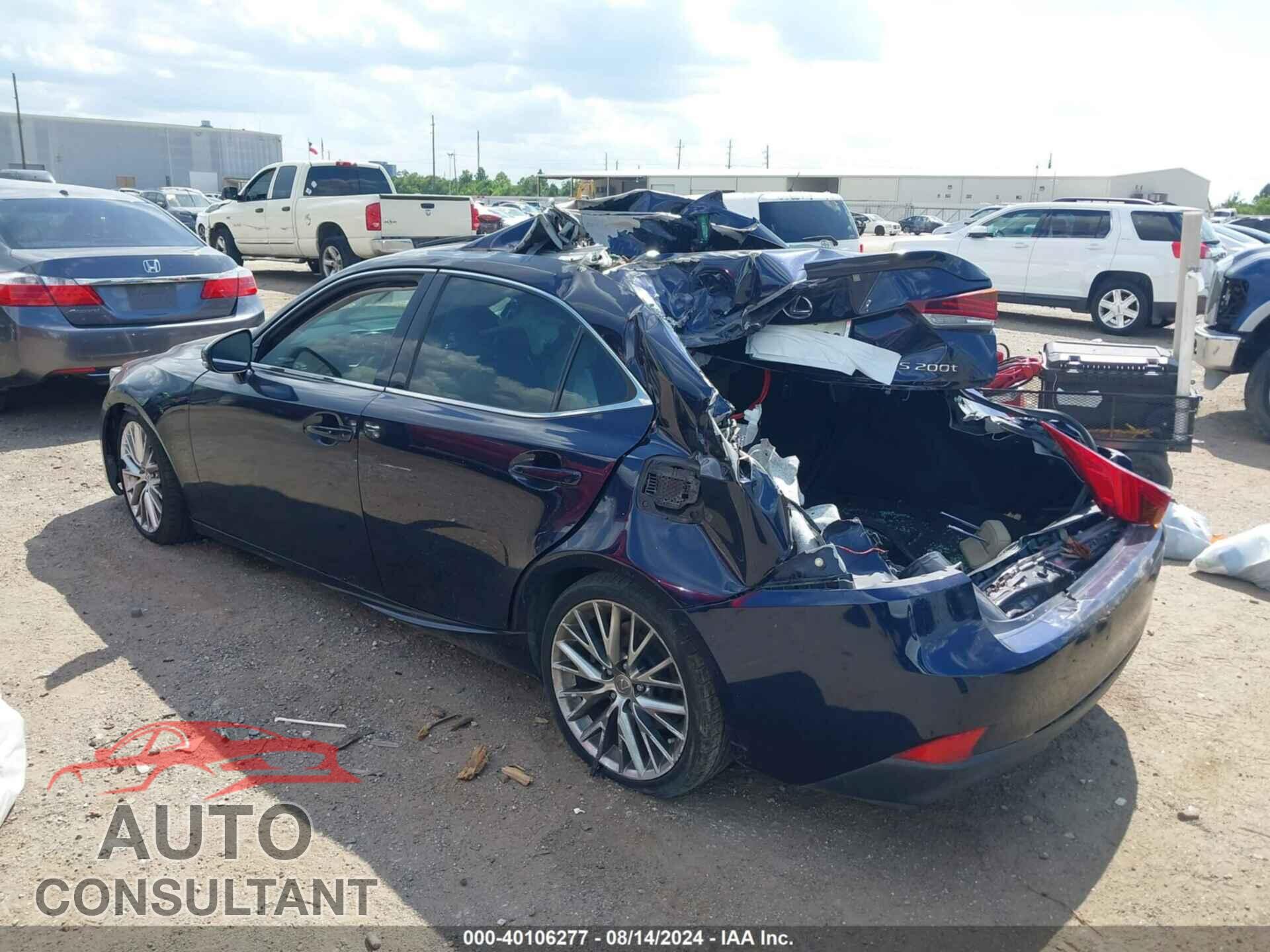 LEXUS IS 200T 2017 - JTHBA1D28H5047376