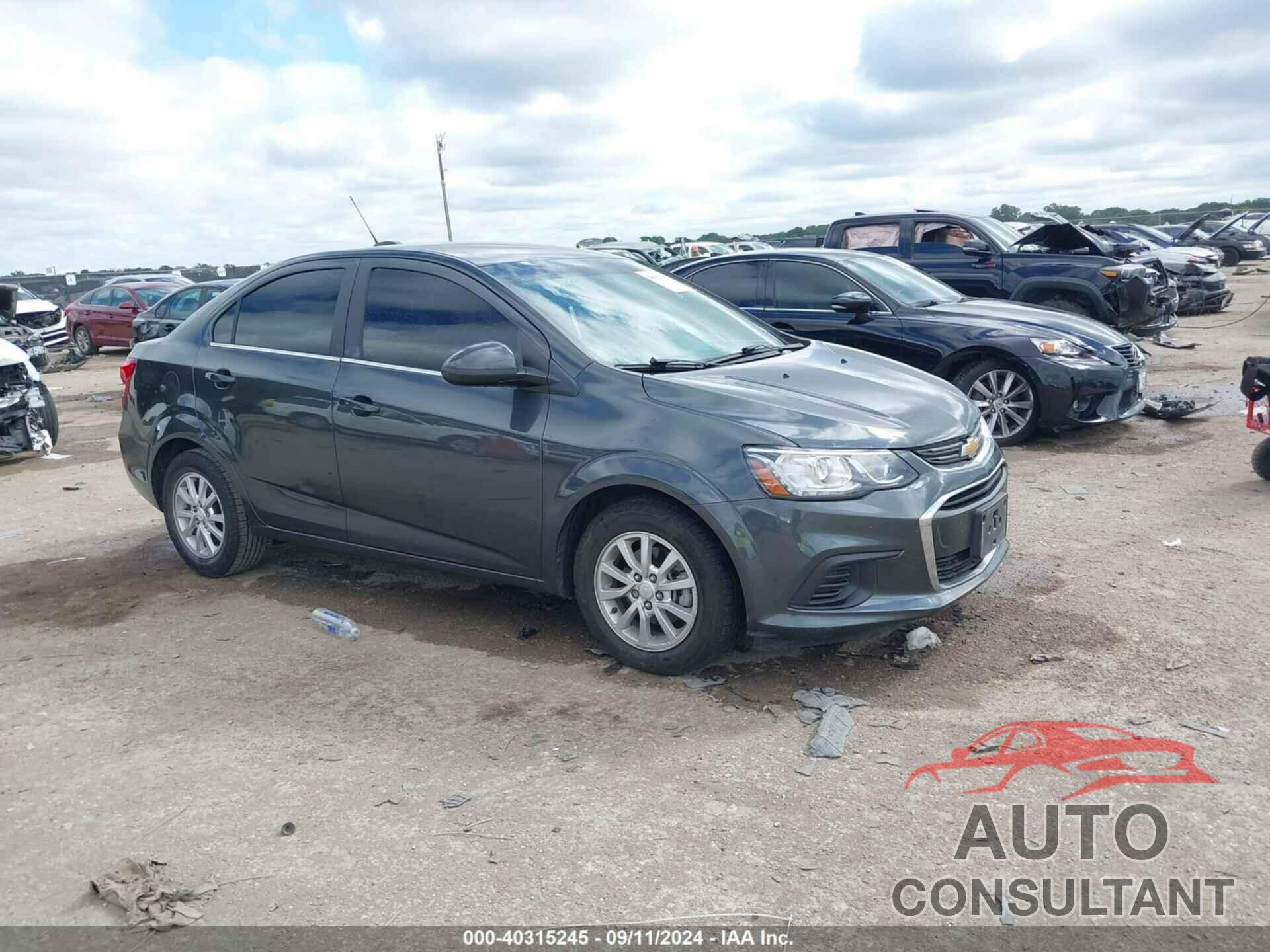 CHEVROLET SONIC 2020 - 1G1JD5SB8L4106125