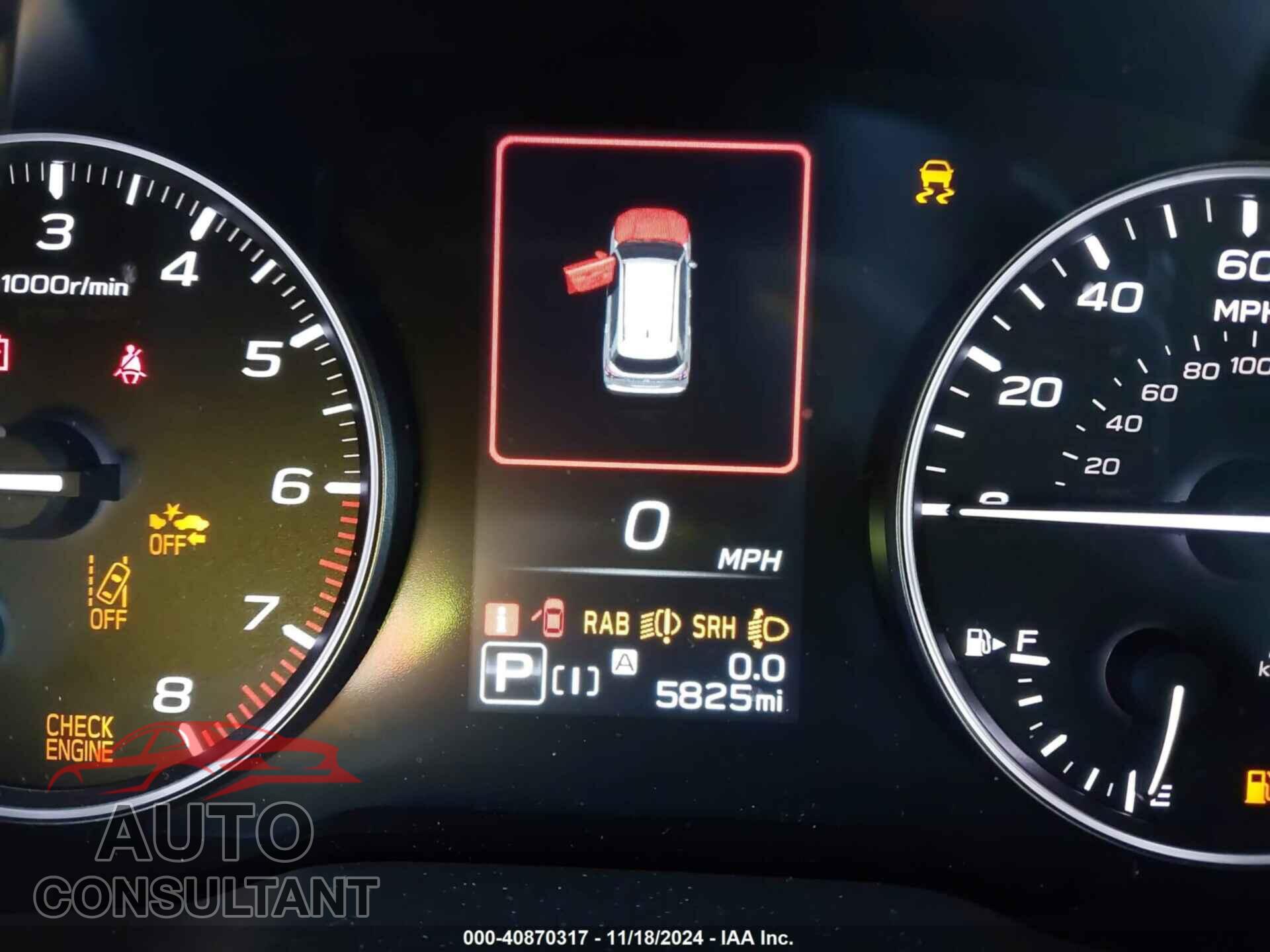 SUBARU FORESTER 2025 - JF2SLDHC5SH404438